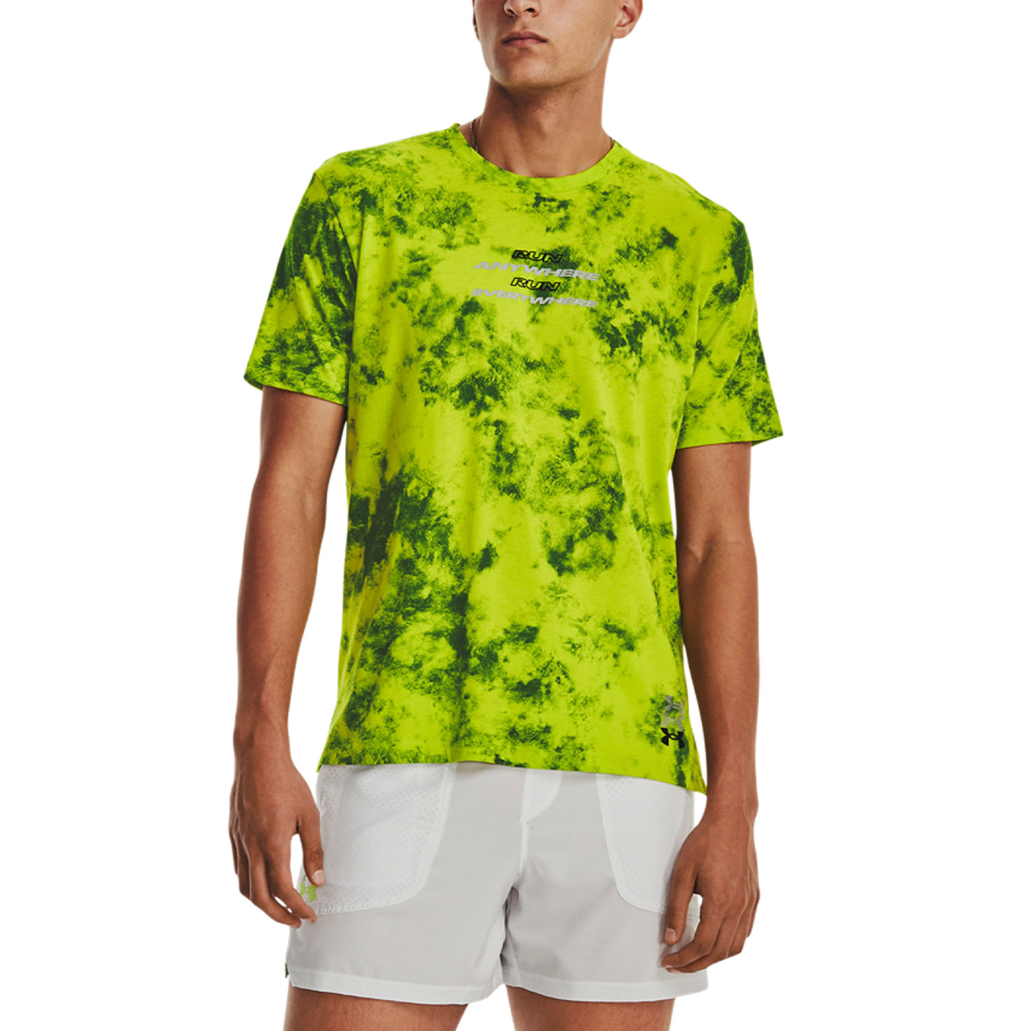 Under Armour Anywhere Maglietta Velocity/Black/Reflective