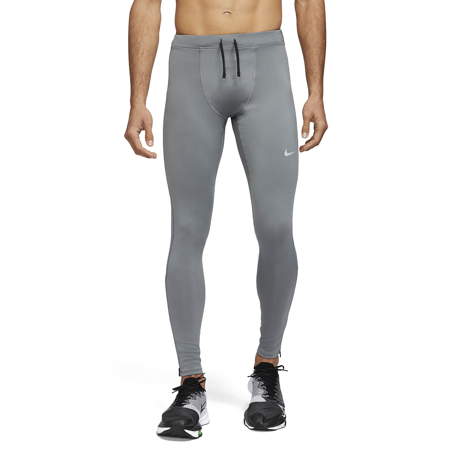 Nike Dri-FIT Essential Calzamaglia Smoke Grey/Reflective Silver