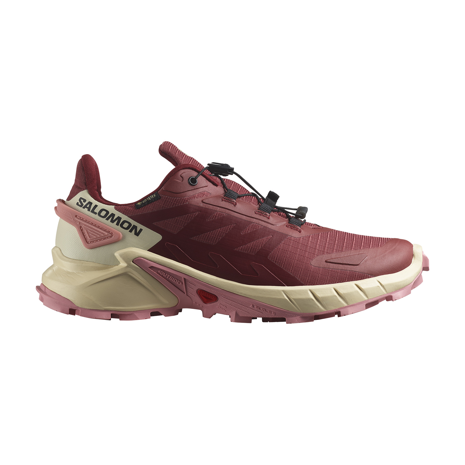 Salomon Supercross 4 GTX Cow Hide/Syrah/Blush