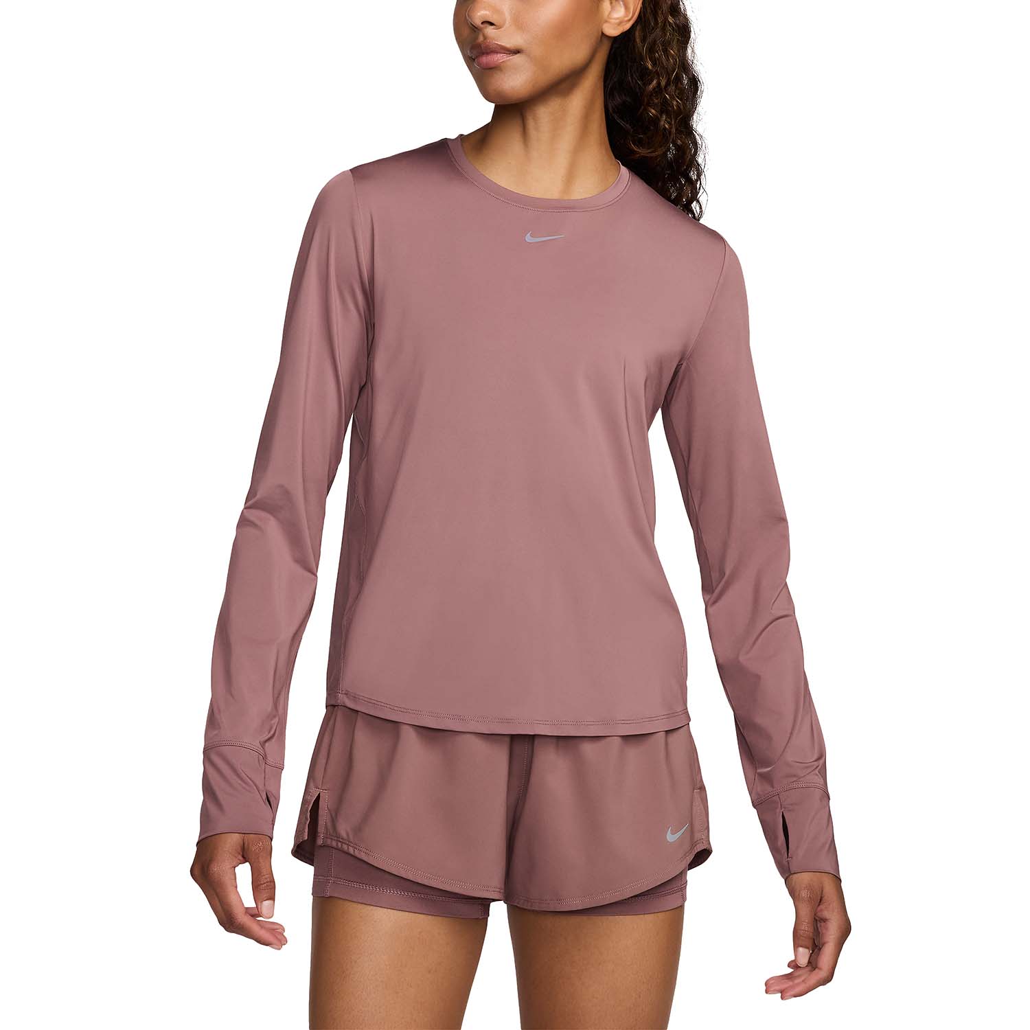Nike One Classic Maglia Smokey Mauve/Black