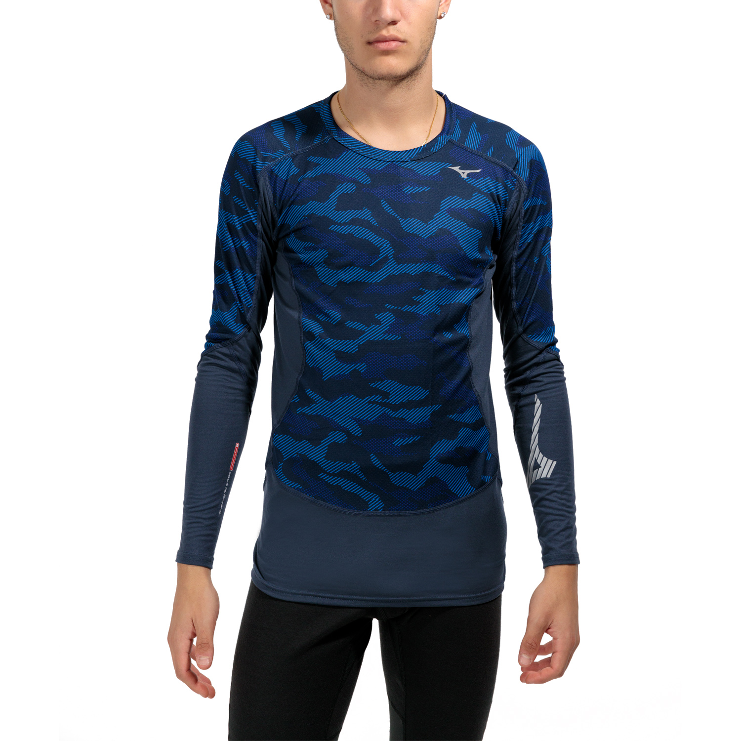 Mizuno Virtual Body G3 Crew Maglia Surf Blue