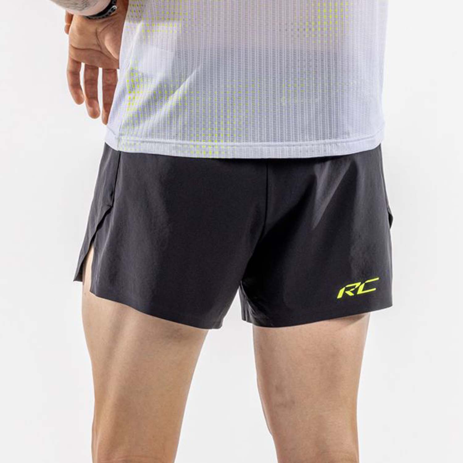 Scott RC Run 2.5in Pantaloncini Black/Yellow