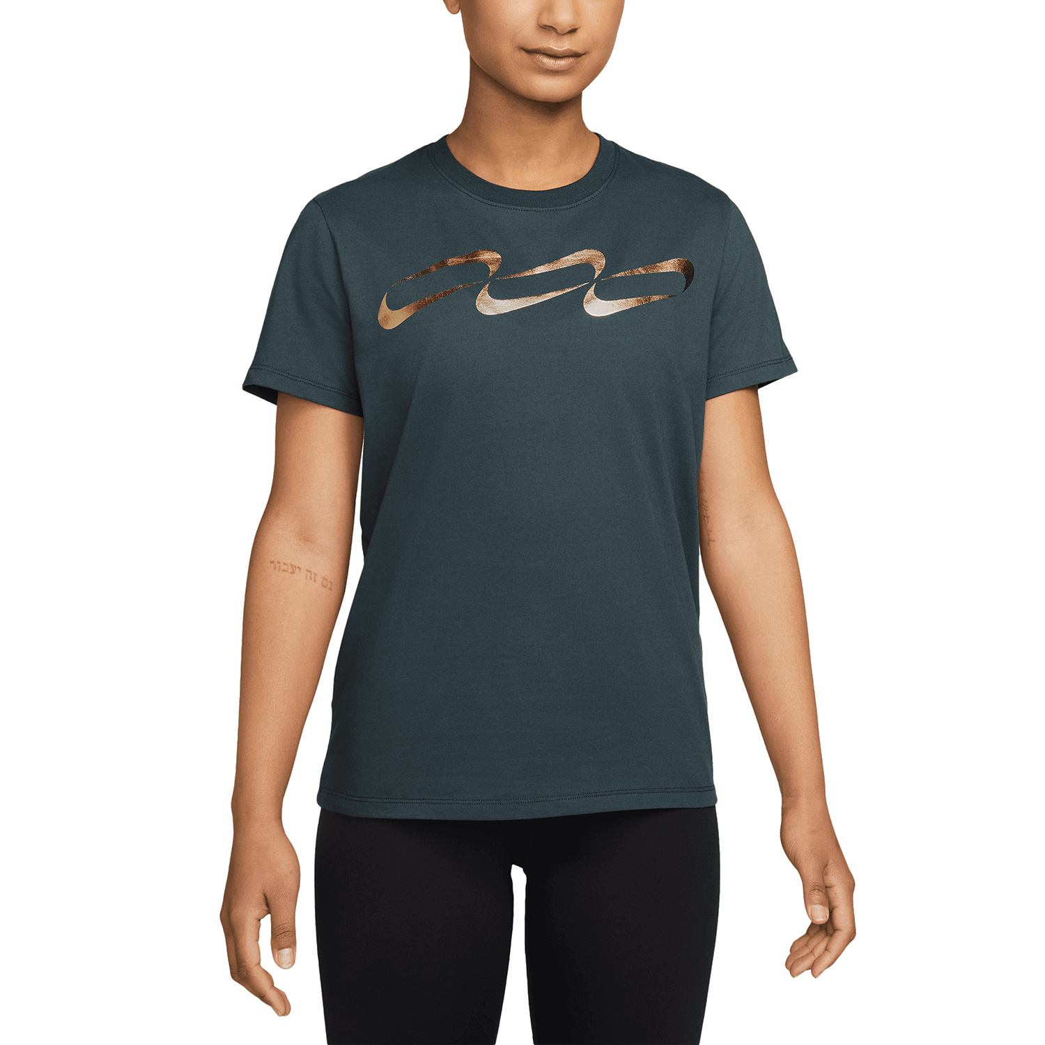 Nike Dri-FIT Crew Maglietta Deep Jungle