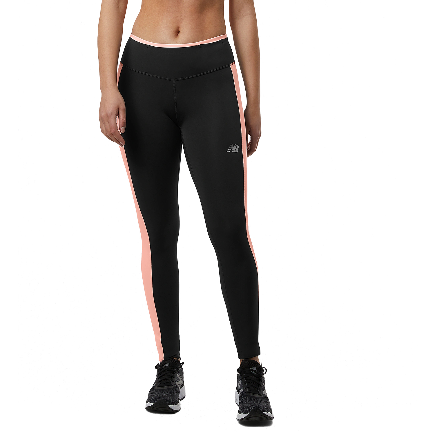 New Balance Accelerate Performance Tights Grapefruit