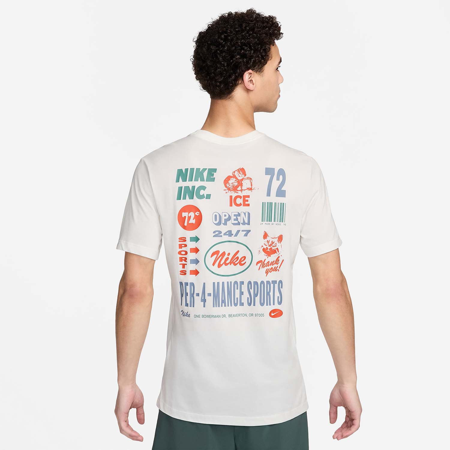 Nike Dri-FIT 3MO Maglietta Sail