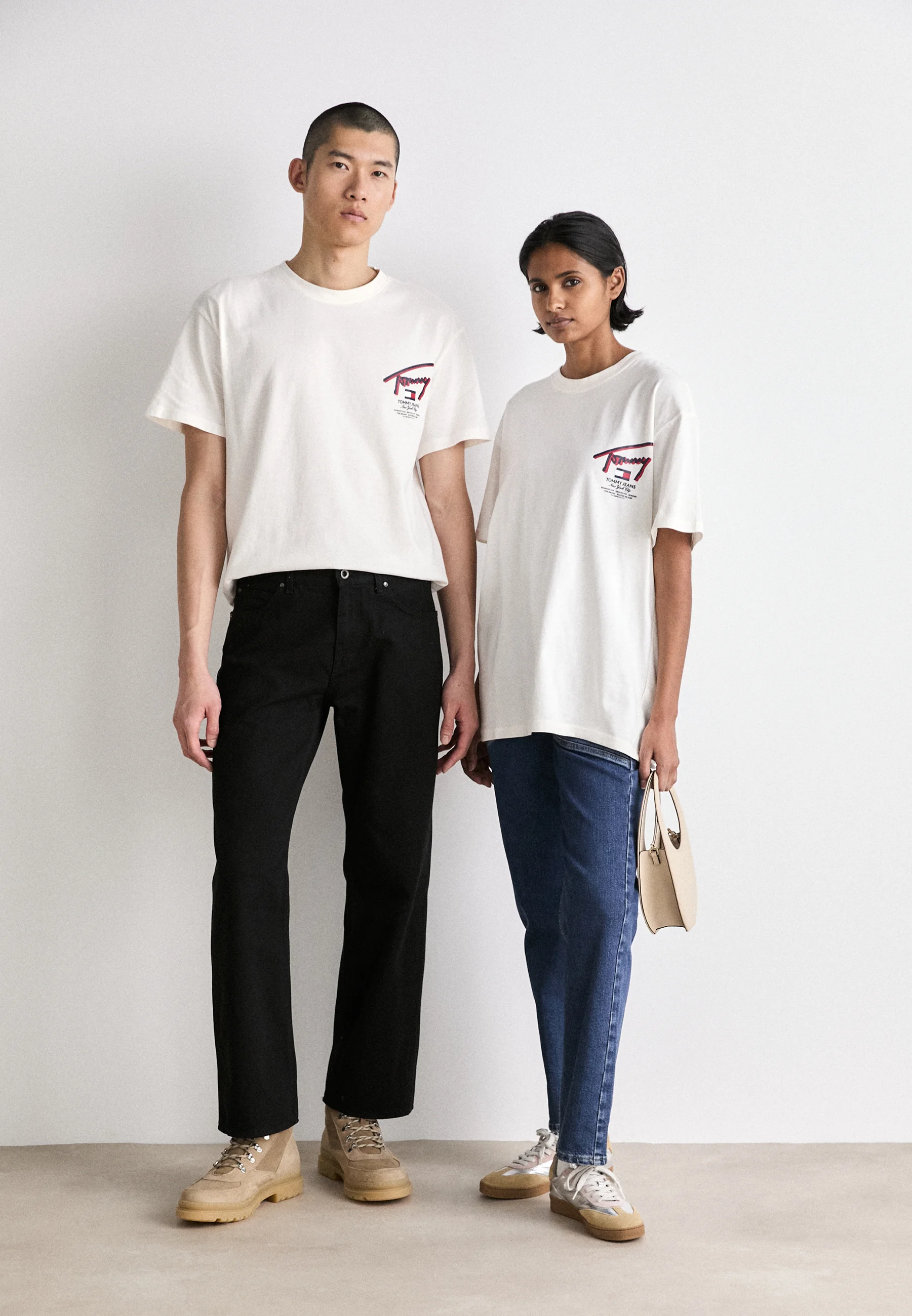 Tommy Jeans STREET TEE UNISEX - T-shirt con stampa
