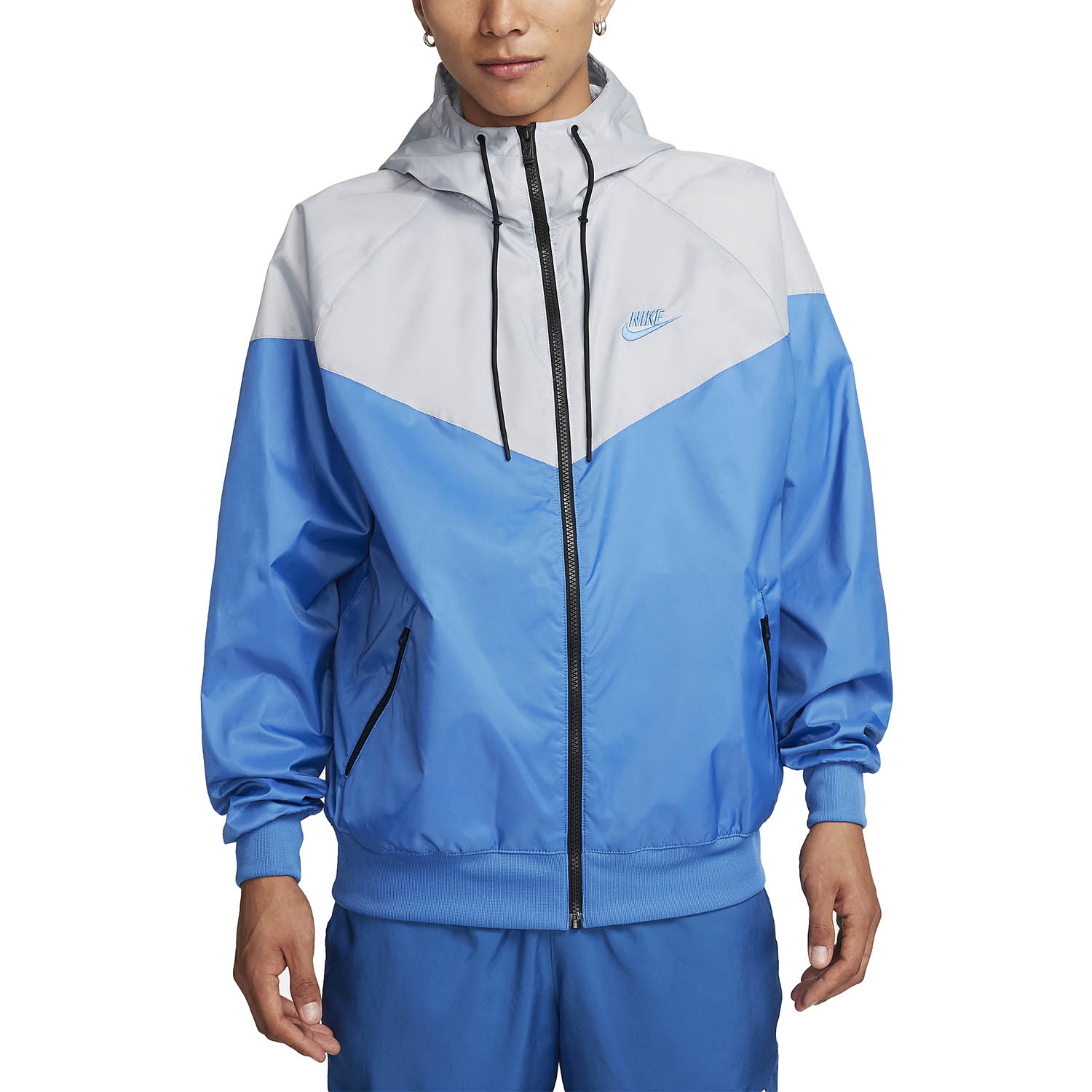 Nike Heritage Essentials Windrunner Giacca Star Blue/Wolf Grey