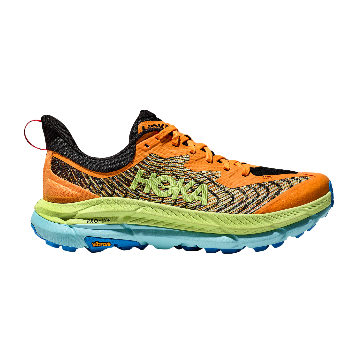 Hoka Mafate Speed 4 Solar Flare/lettuce