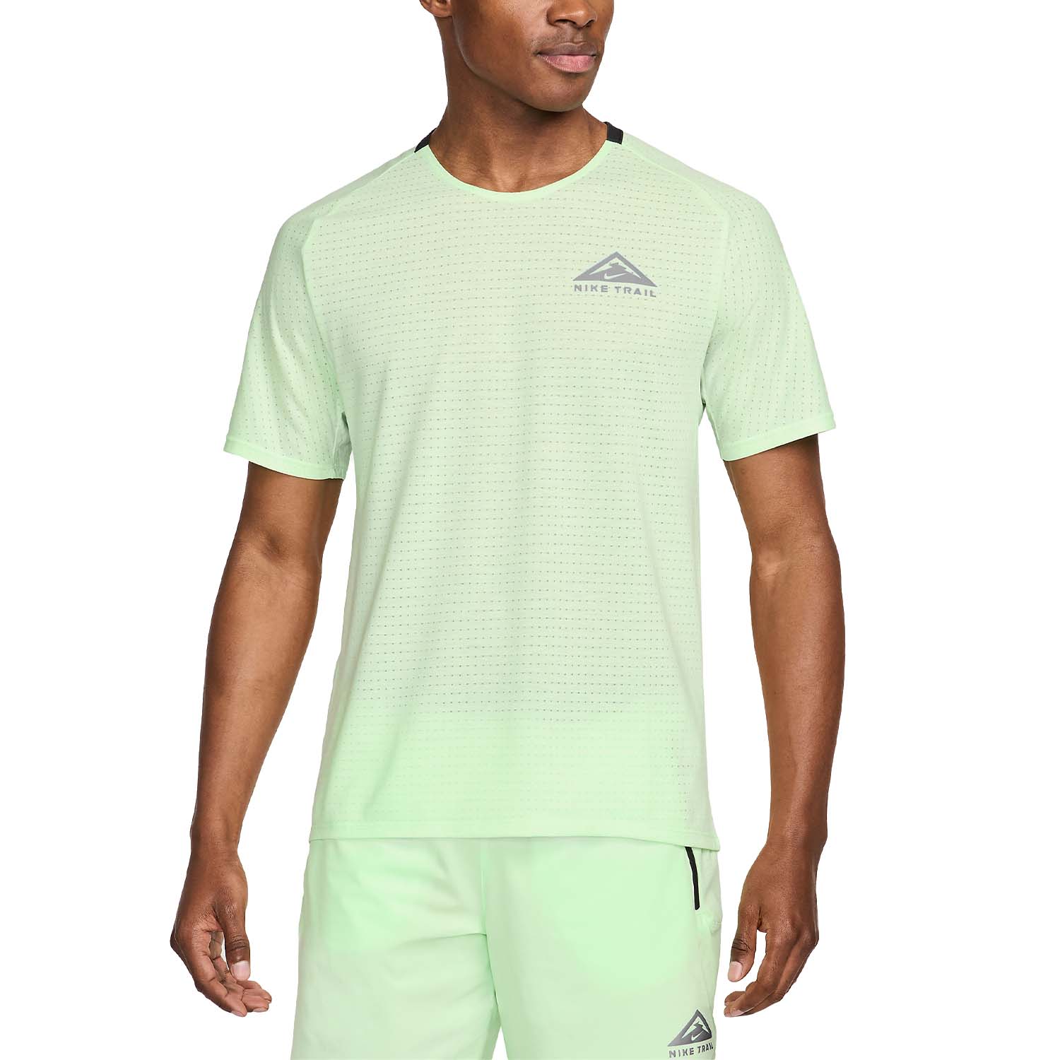 Nike Dri-FIT Solar Chase Maglietta Vapor Green/Black