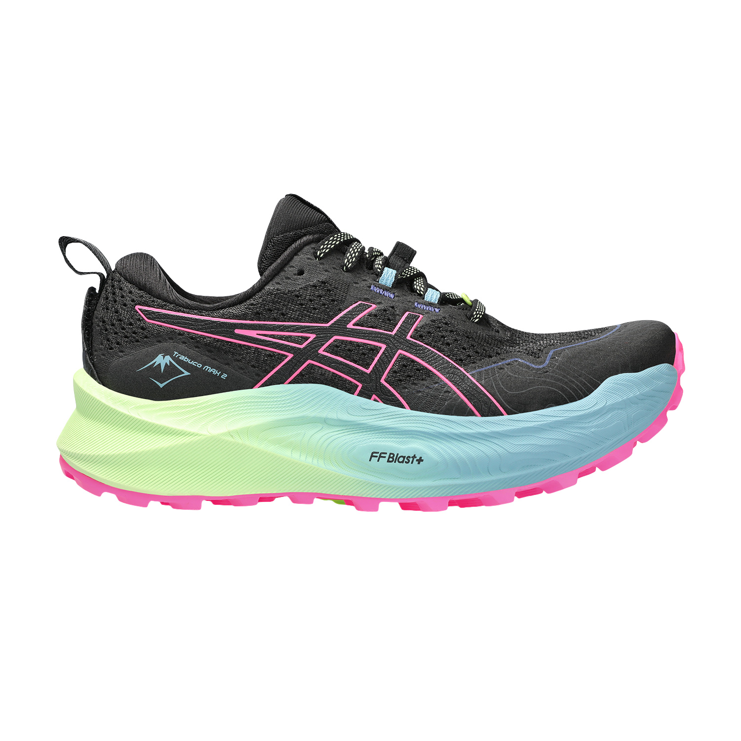 Asics Trabuco Max 2 Black/Hot Pink
