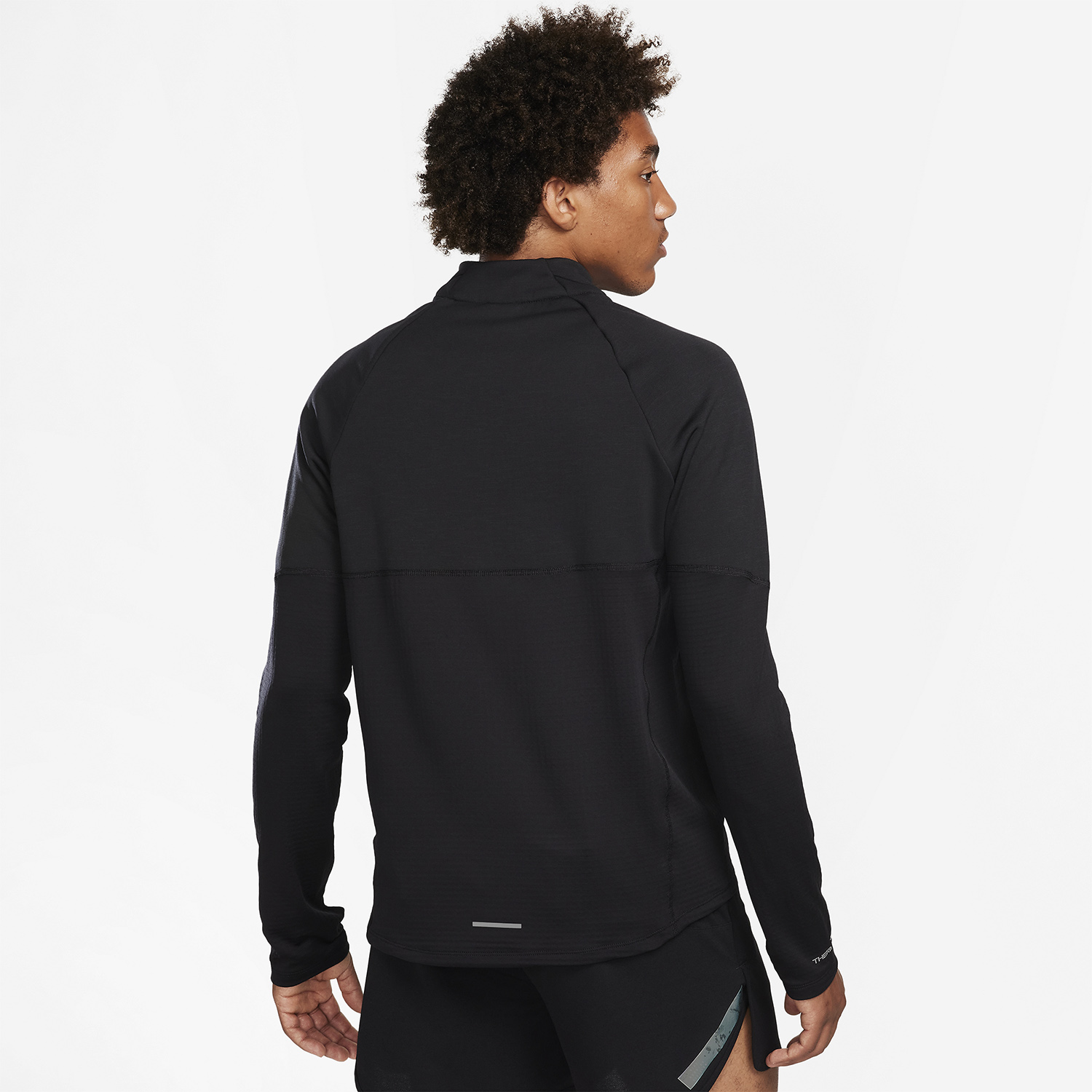 Nike Therma-FIT Element Maglia Black/Reflective Silver