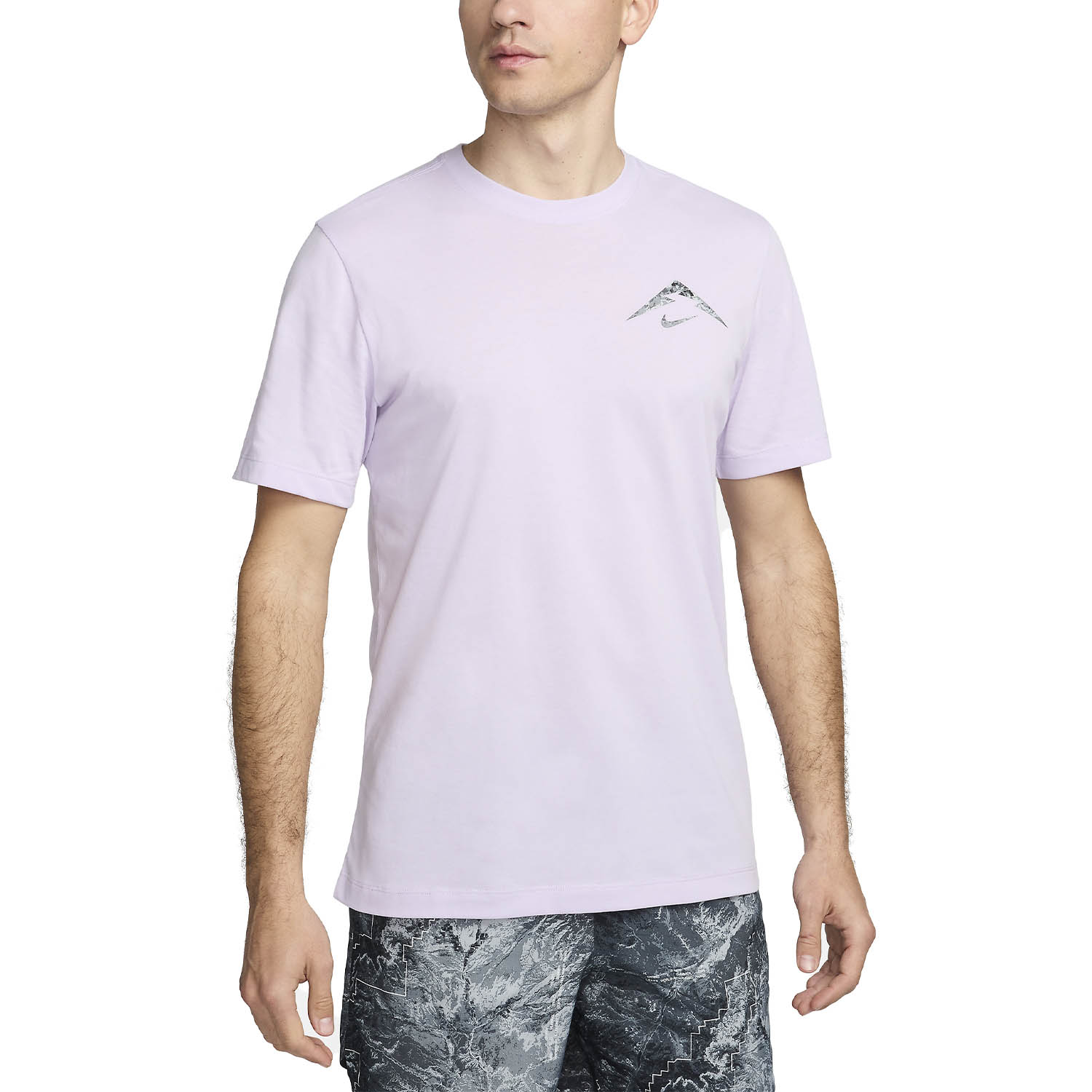 Nike Dri-FIT Trail Logo Maglietta Violet Mist