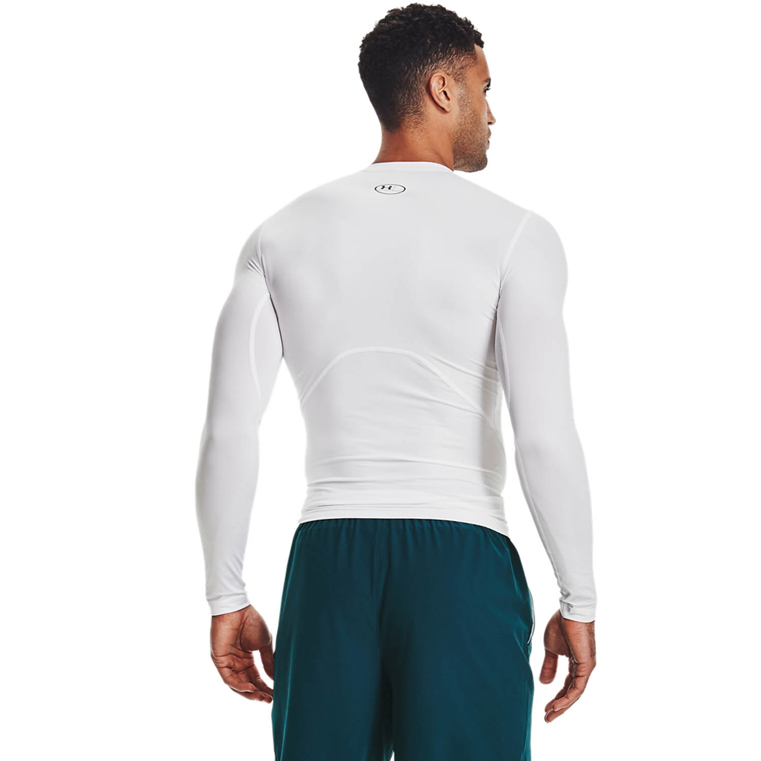 Under Armour HeatGear Compression Maglia White/Black