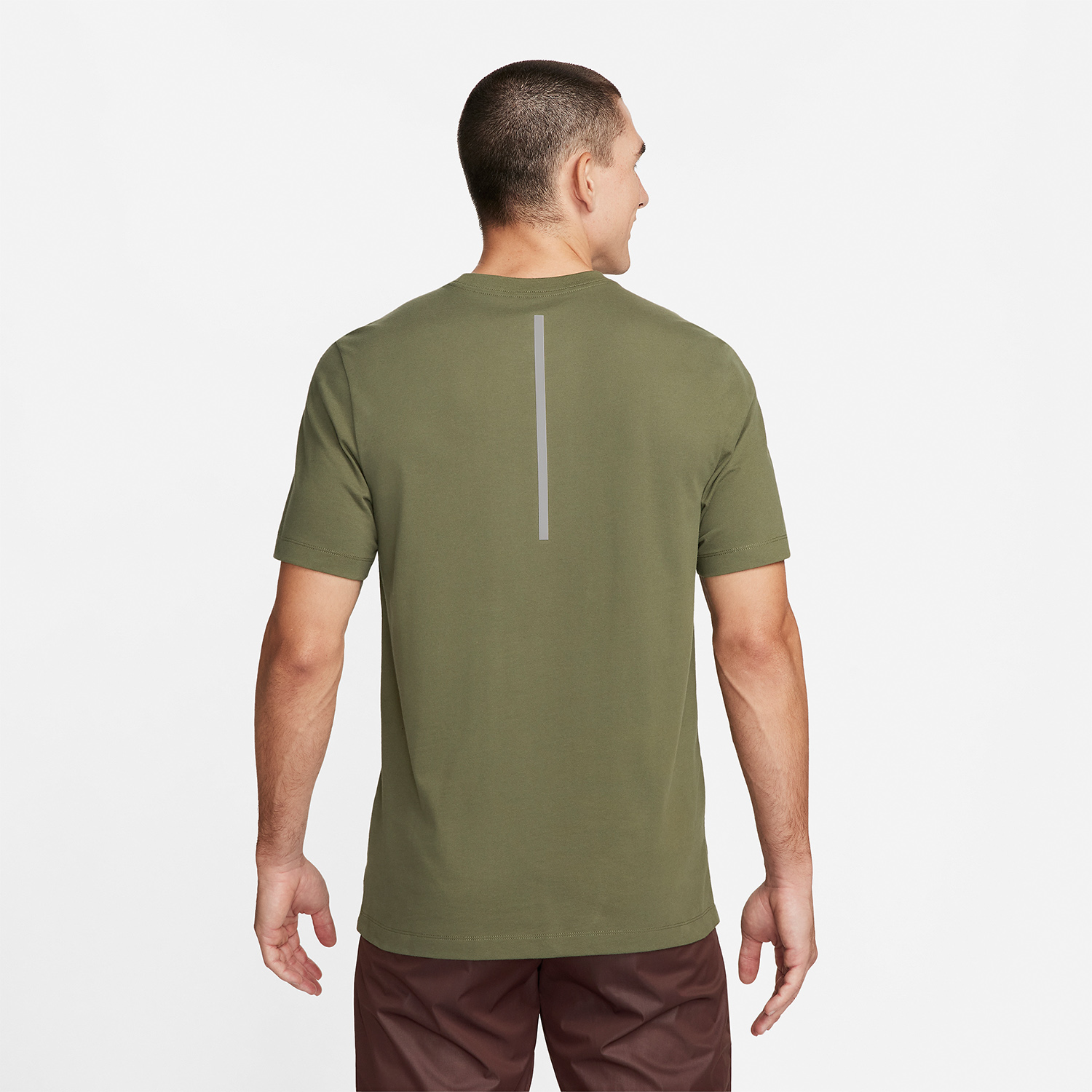 Nike Run Division Maglietta Medium Olive