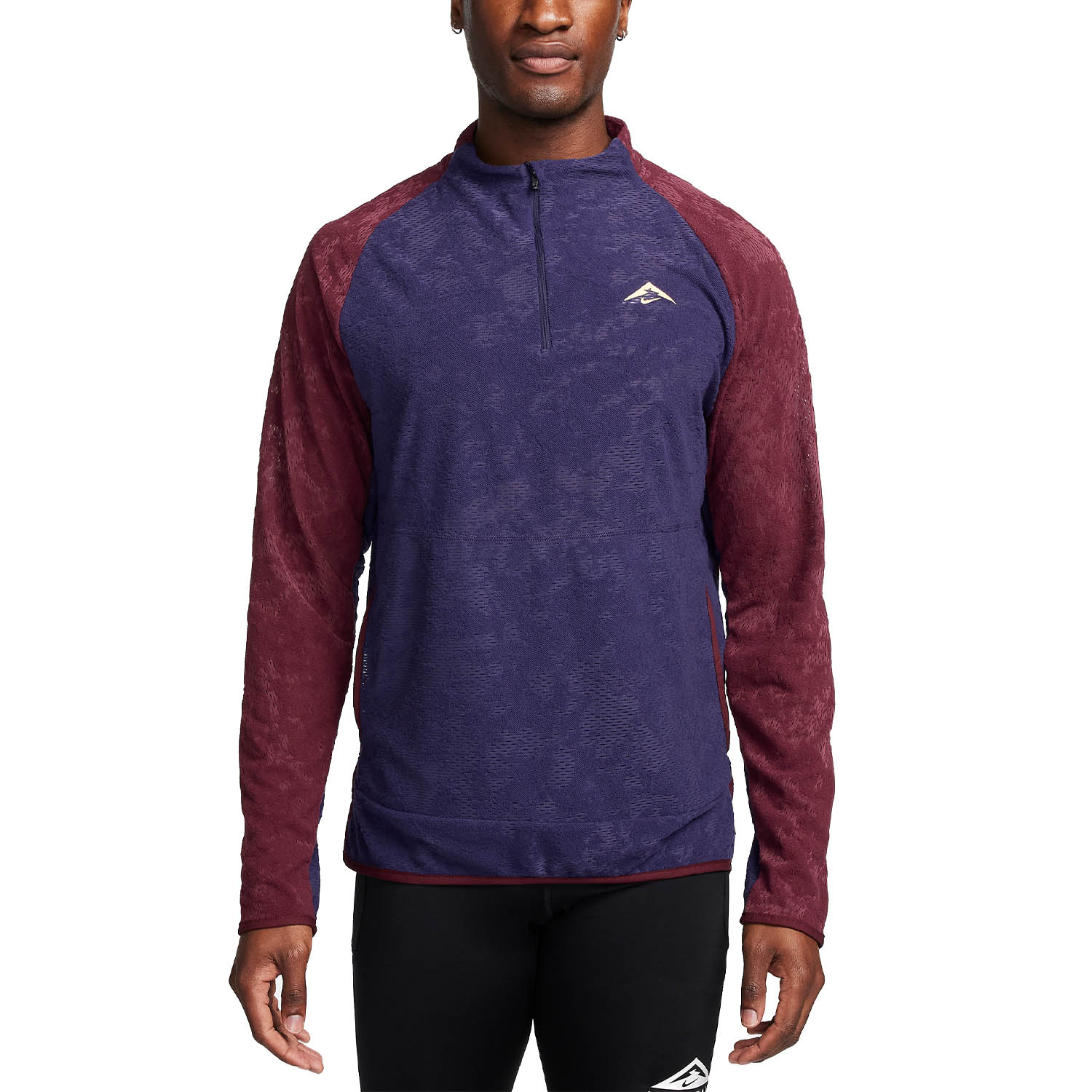Nike Trail Maglia Purple Ink/Night Maroon/Melon Tint