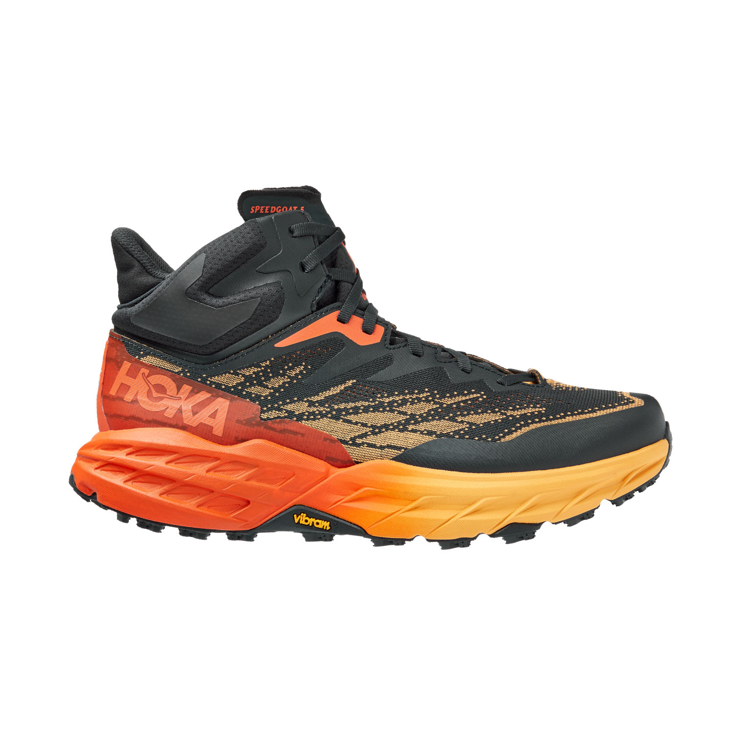 Hoka Speedgoat 5 Mid GTX Blue Graphite/Amber Yellow