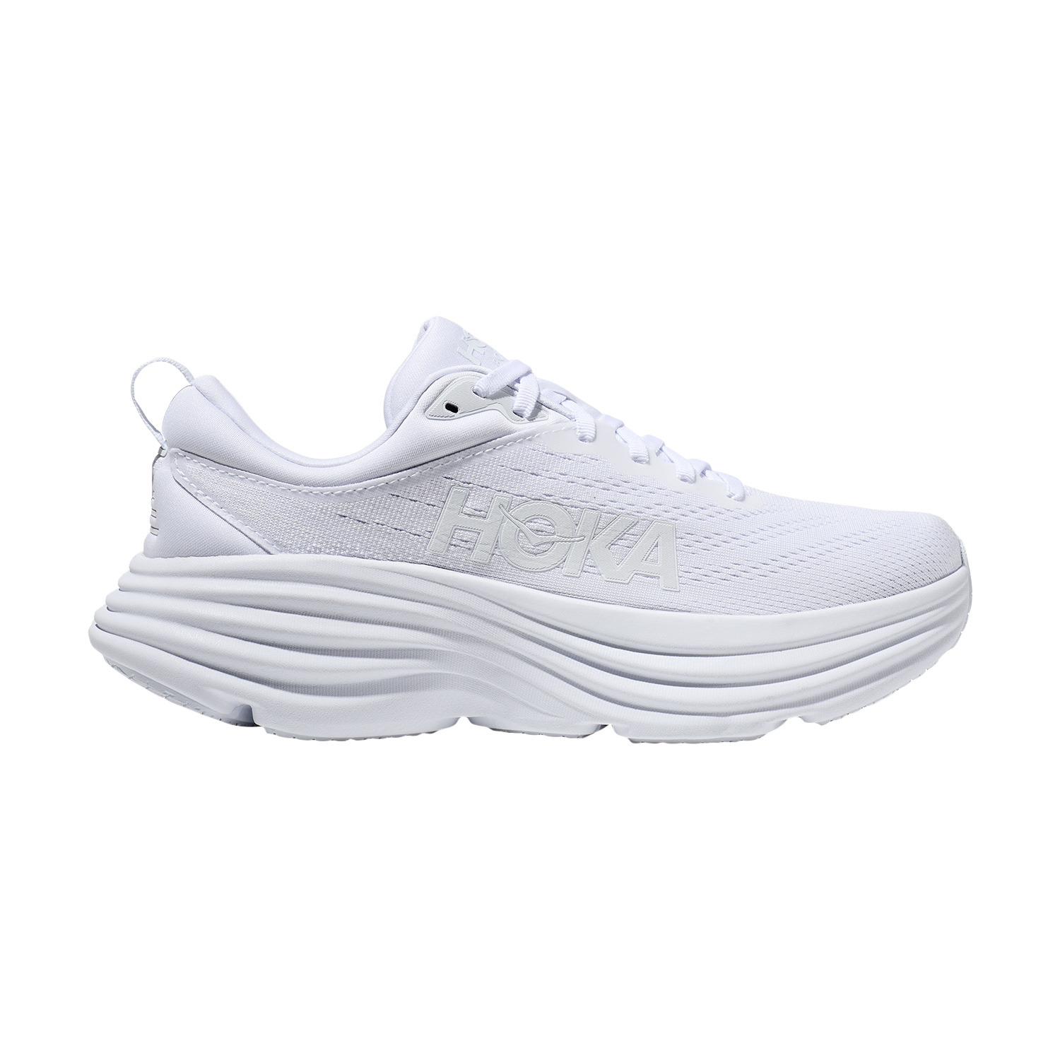 Hoka Bondi 8 White