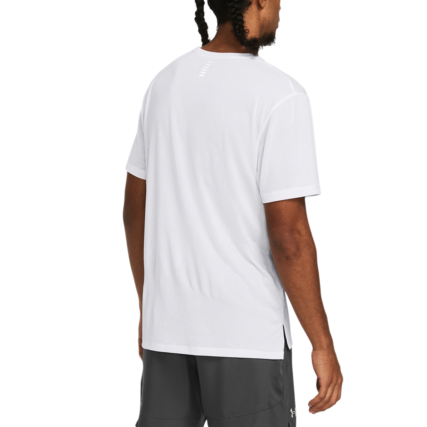 Under Armour Streaker Splatter Maglietta White/Reflective