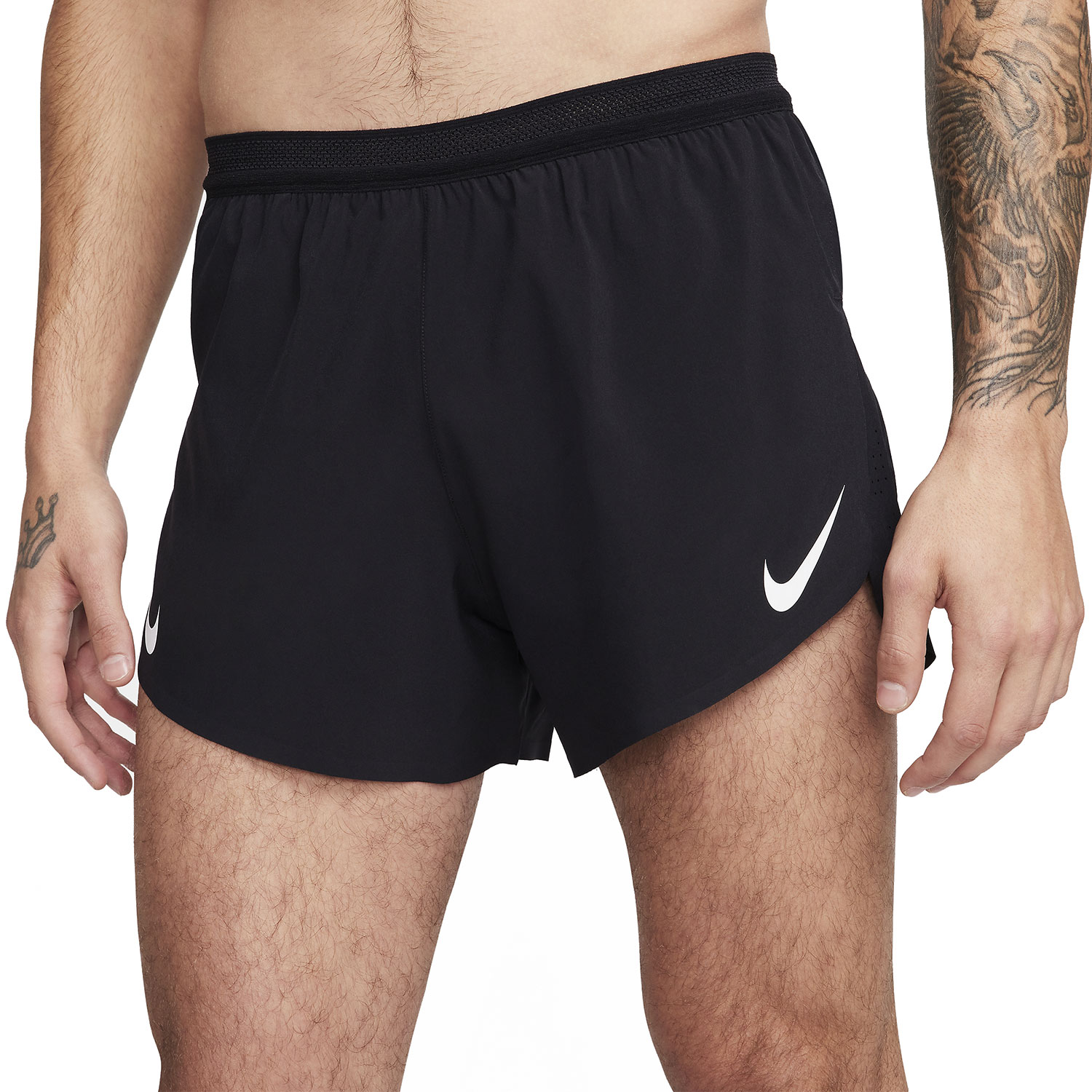 Nike Dri-FIT ADV AeroSwift 4in Pantaloncini Black/Summit White