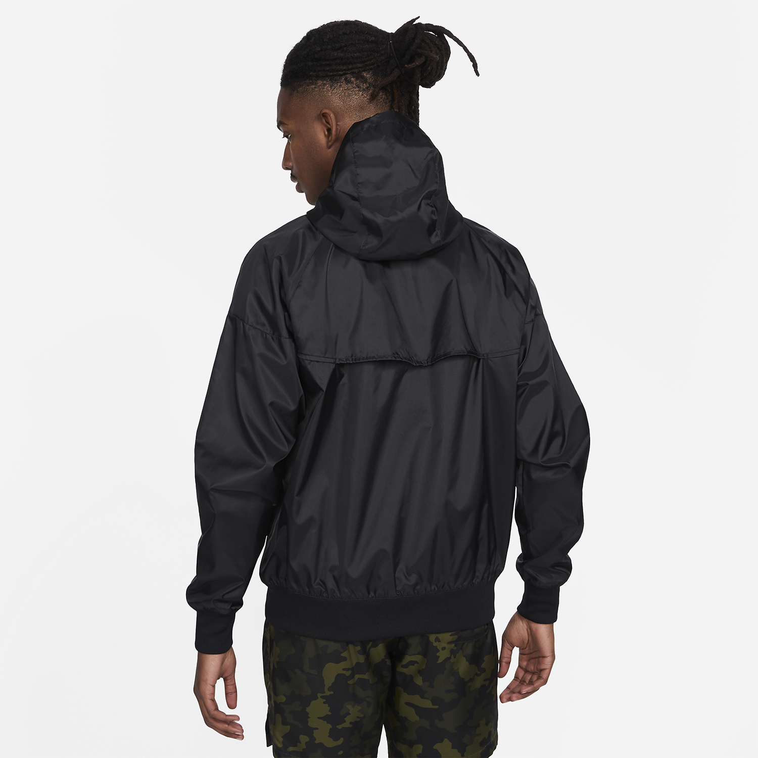 Nike Heritage Essentials Windrunner Giacca Black/White