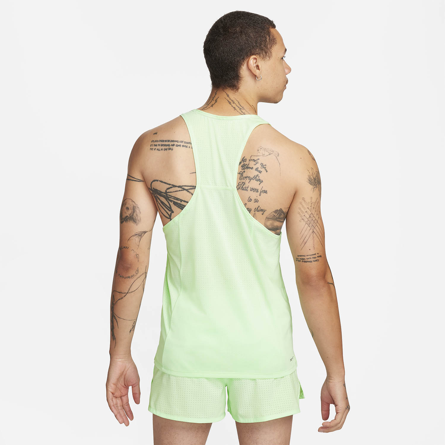 Nike Dri-FIT Fast Canotta Vapor Green/Reflective Silver