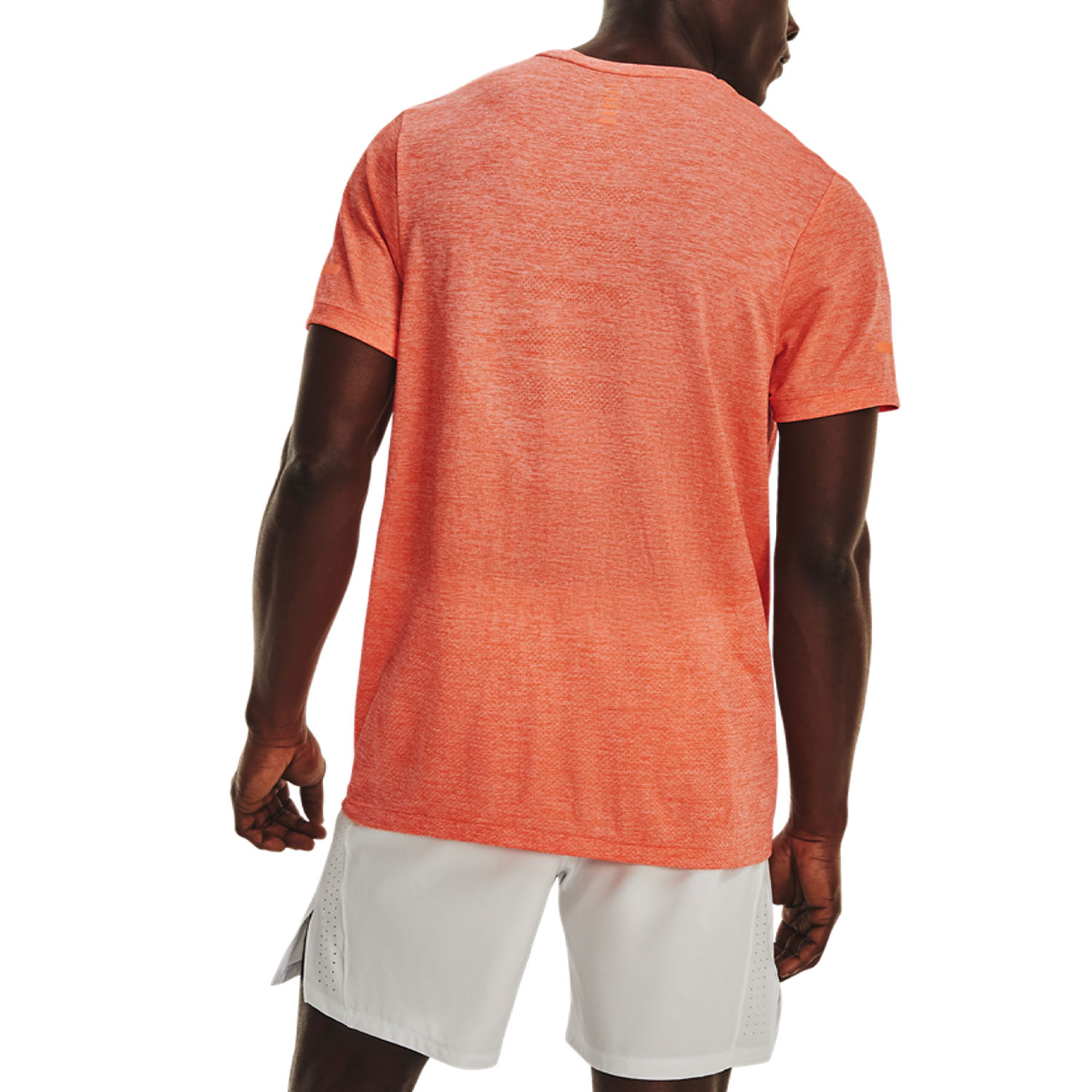 Under Armour Seamless Stride Maglietta Frosted Orange/Reflective
