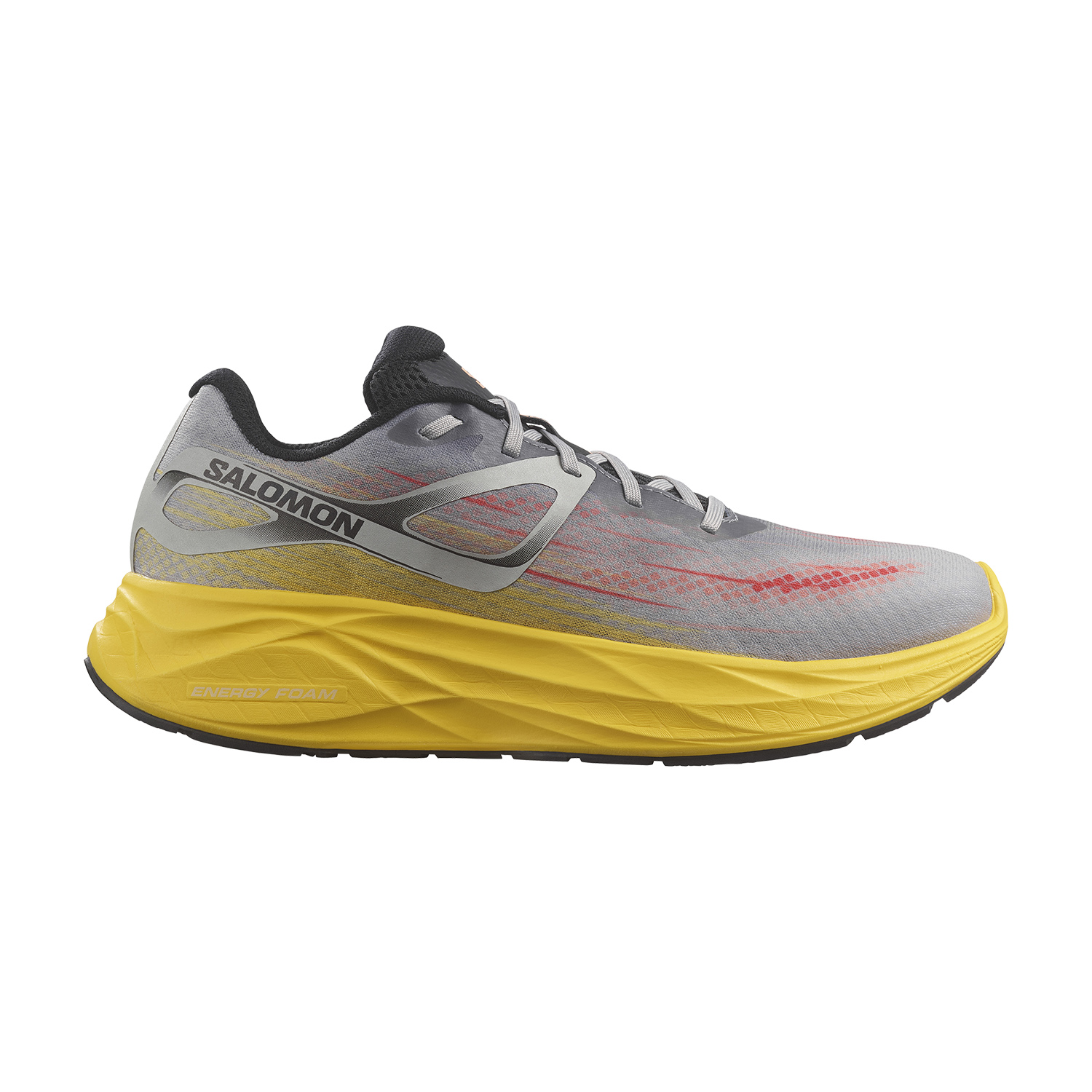 Salomon Aero Glide Ghost Gray/Lemon/Black