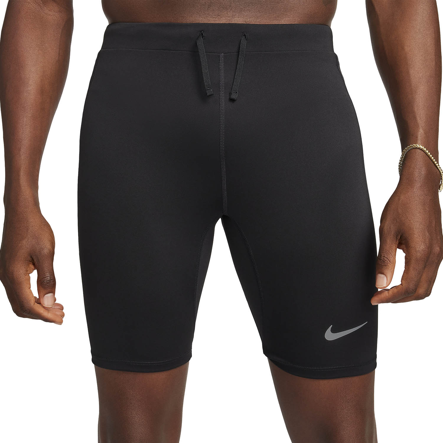 Nike Dri-FIT Fast 8in Pantaloncini Black/Reflective Silver