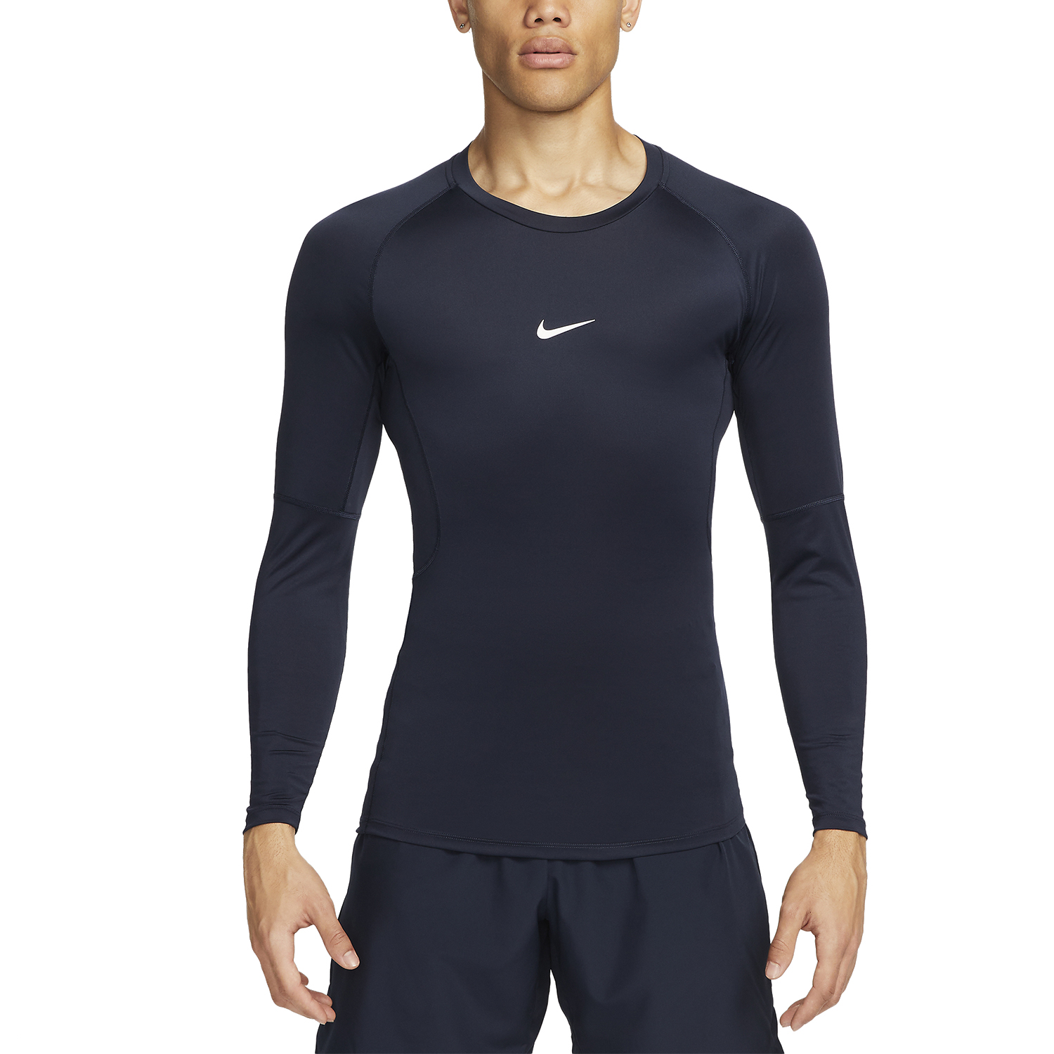 Nike Dri-FIT Logo Maglia Obsidian/White