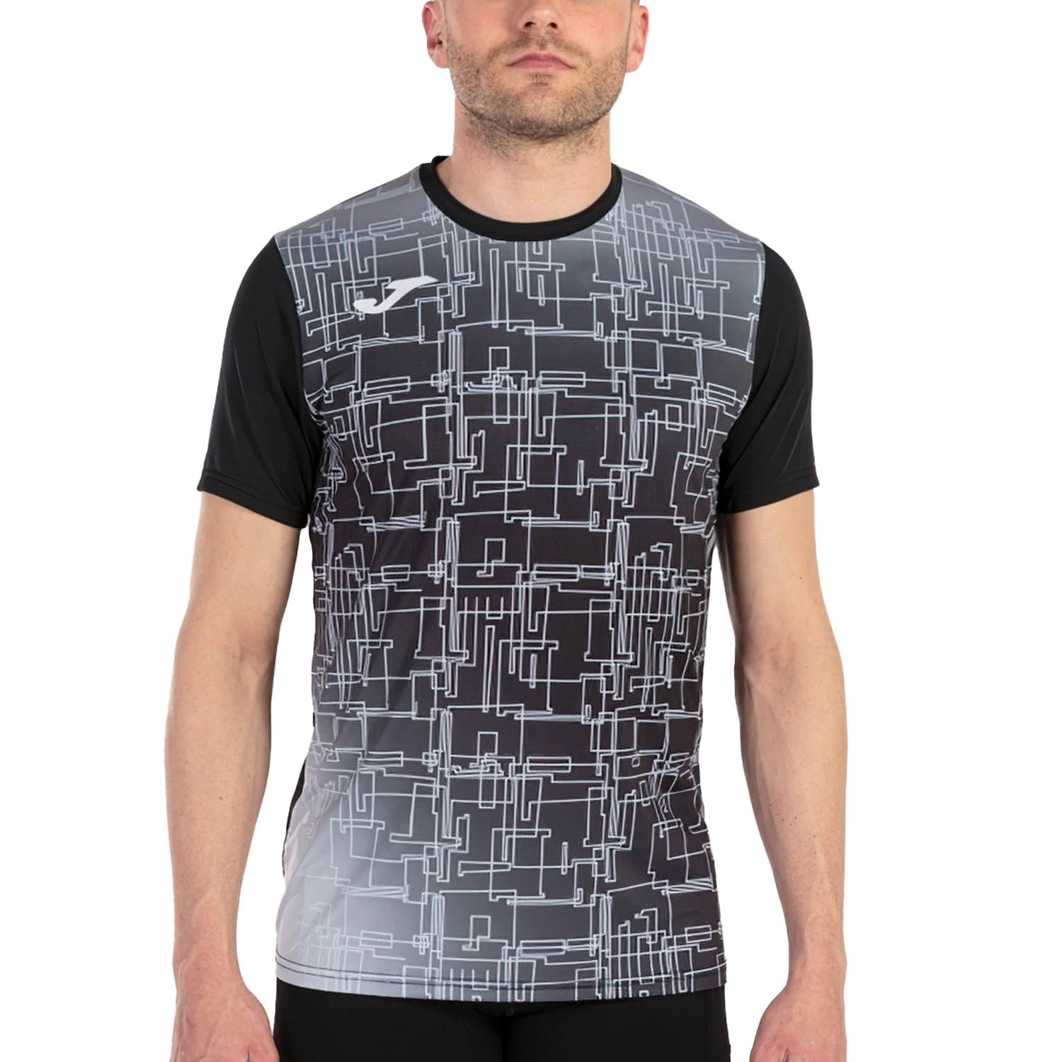 Joma Elite VIII Maglietta Black