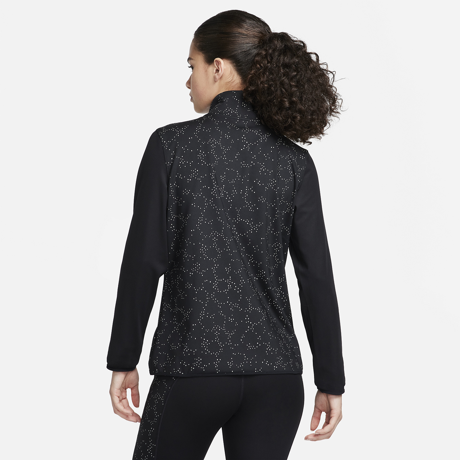 Nike Swift Element Maglia Black/Reflective Silver
