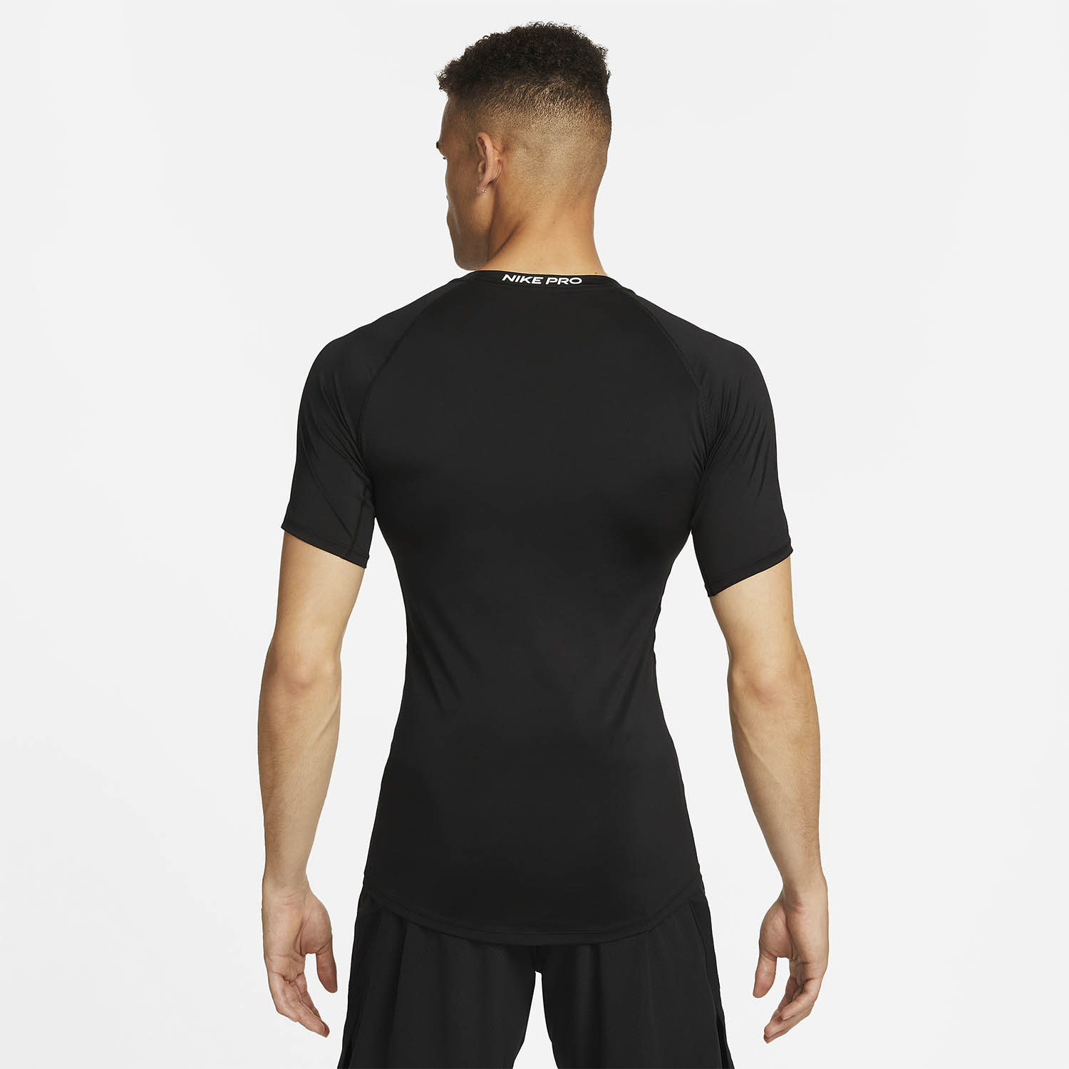 Nike Dri-FIT Logo Maglietta Black/White