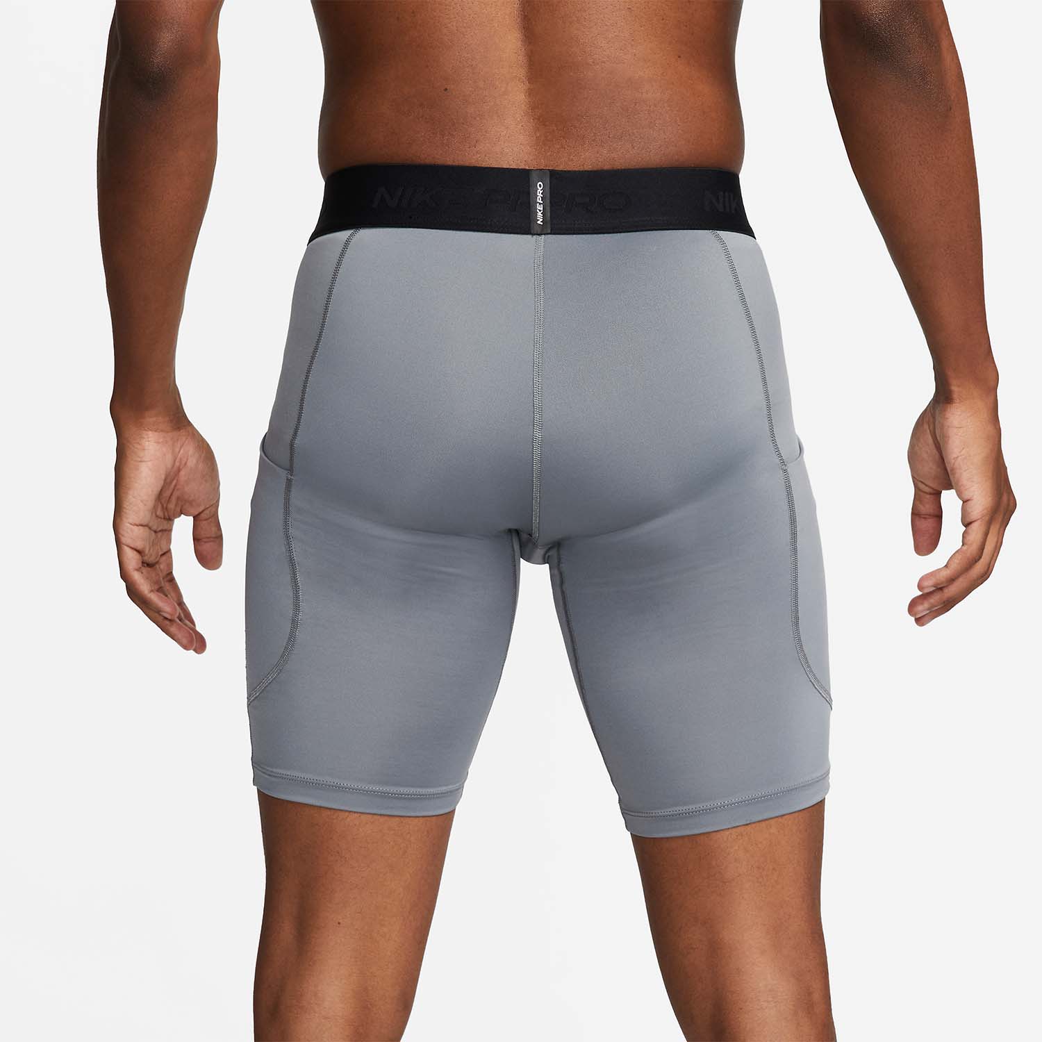 Nike Pro Calzamaglia Corta Smoke Grey/Black