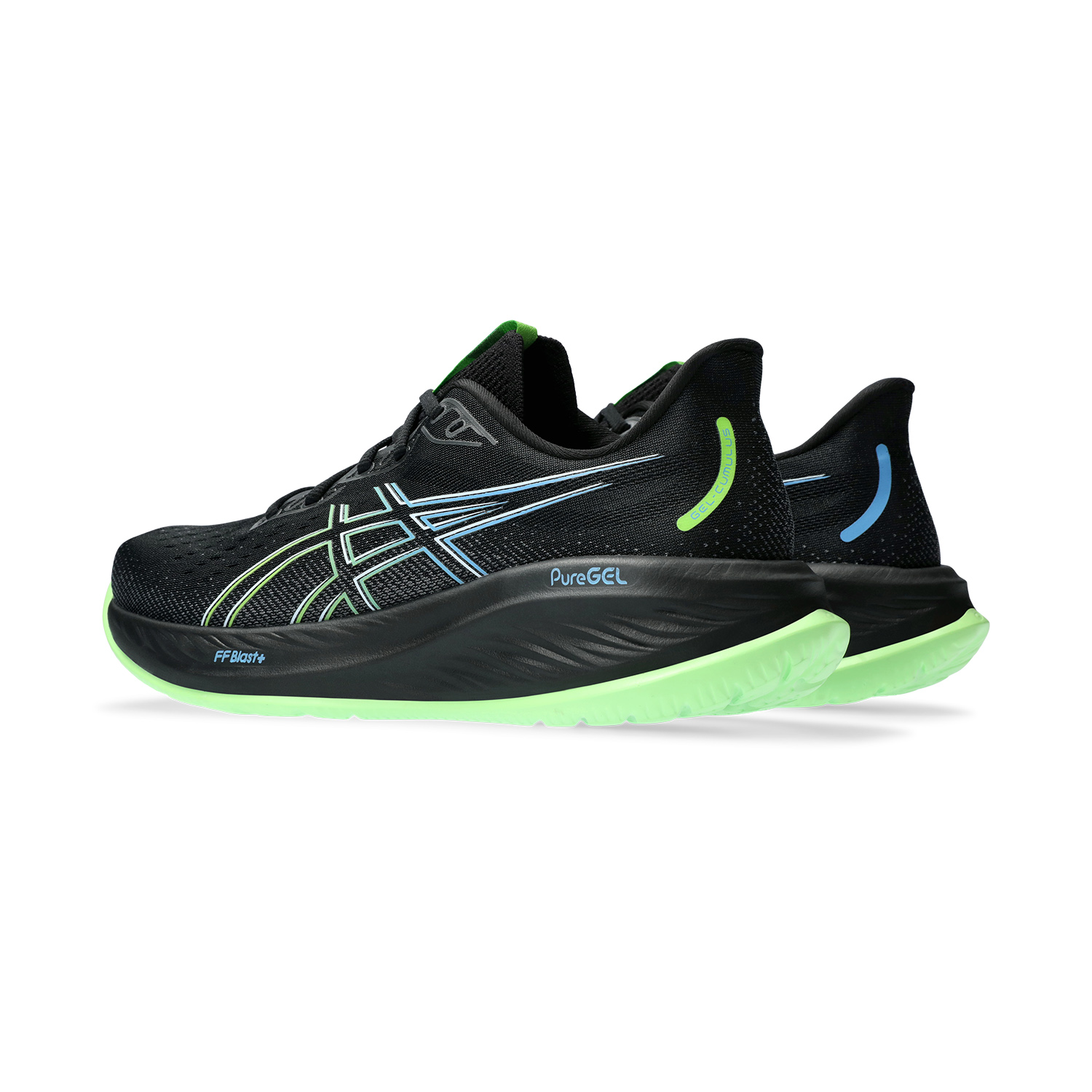 Asics Gel Cumulus 26 Black/Electric Lime