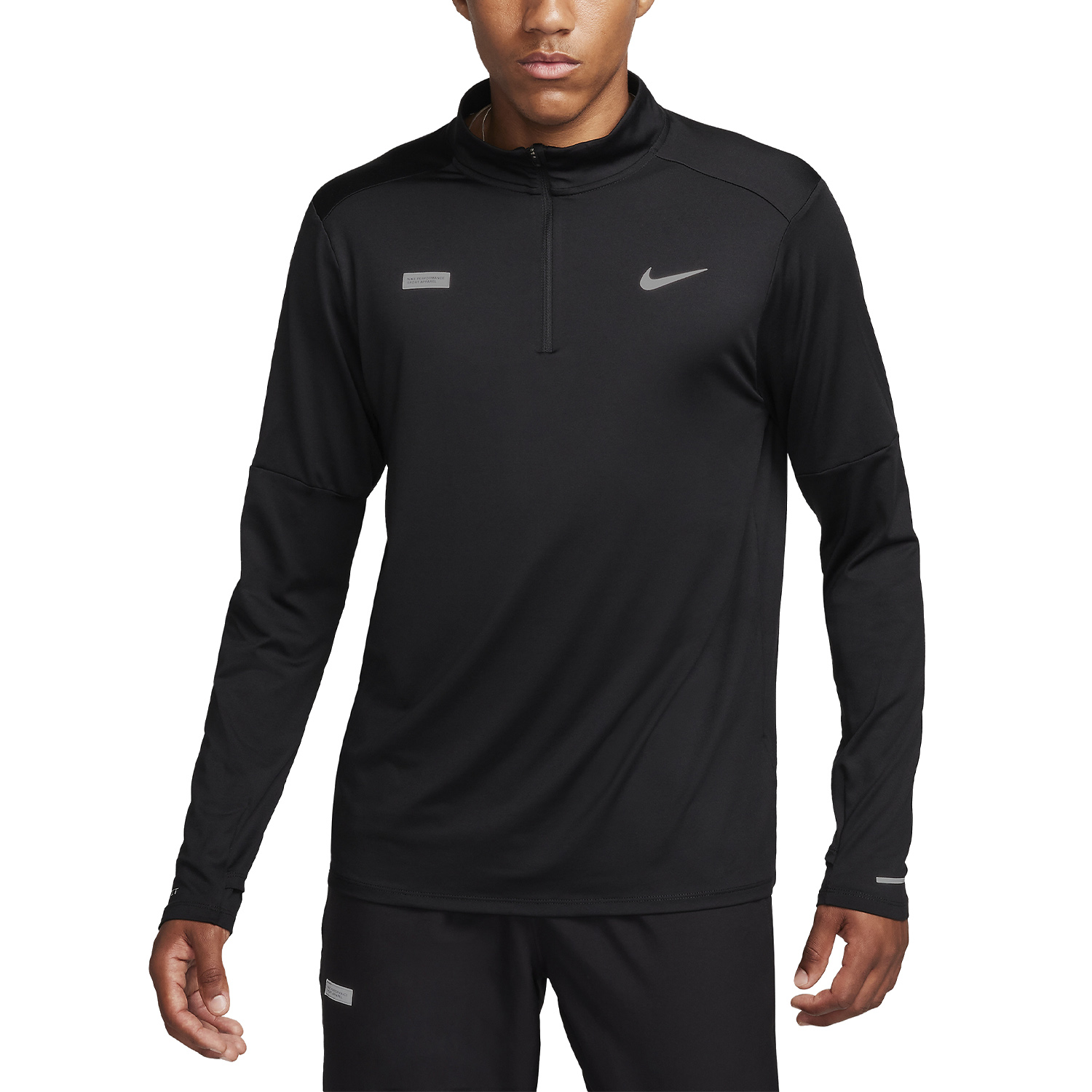 Nike Element Flash Maglia Black/Reflective Silver
