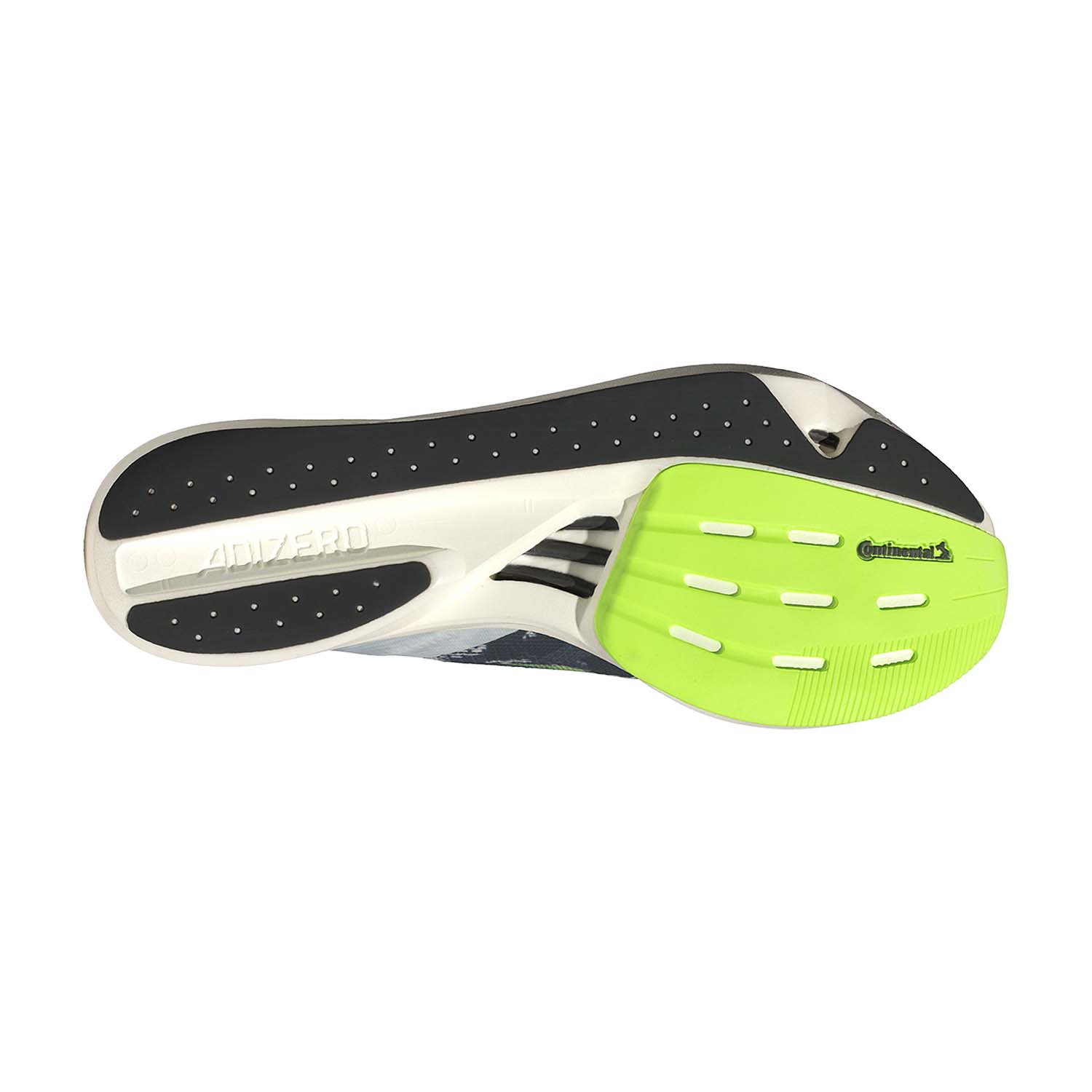 adidas Adizero Takumi Sen 10 Crystal White/Lucid Lemon/Blue Burst