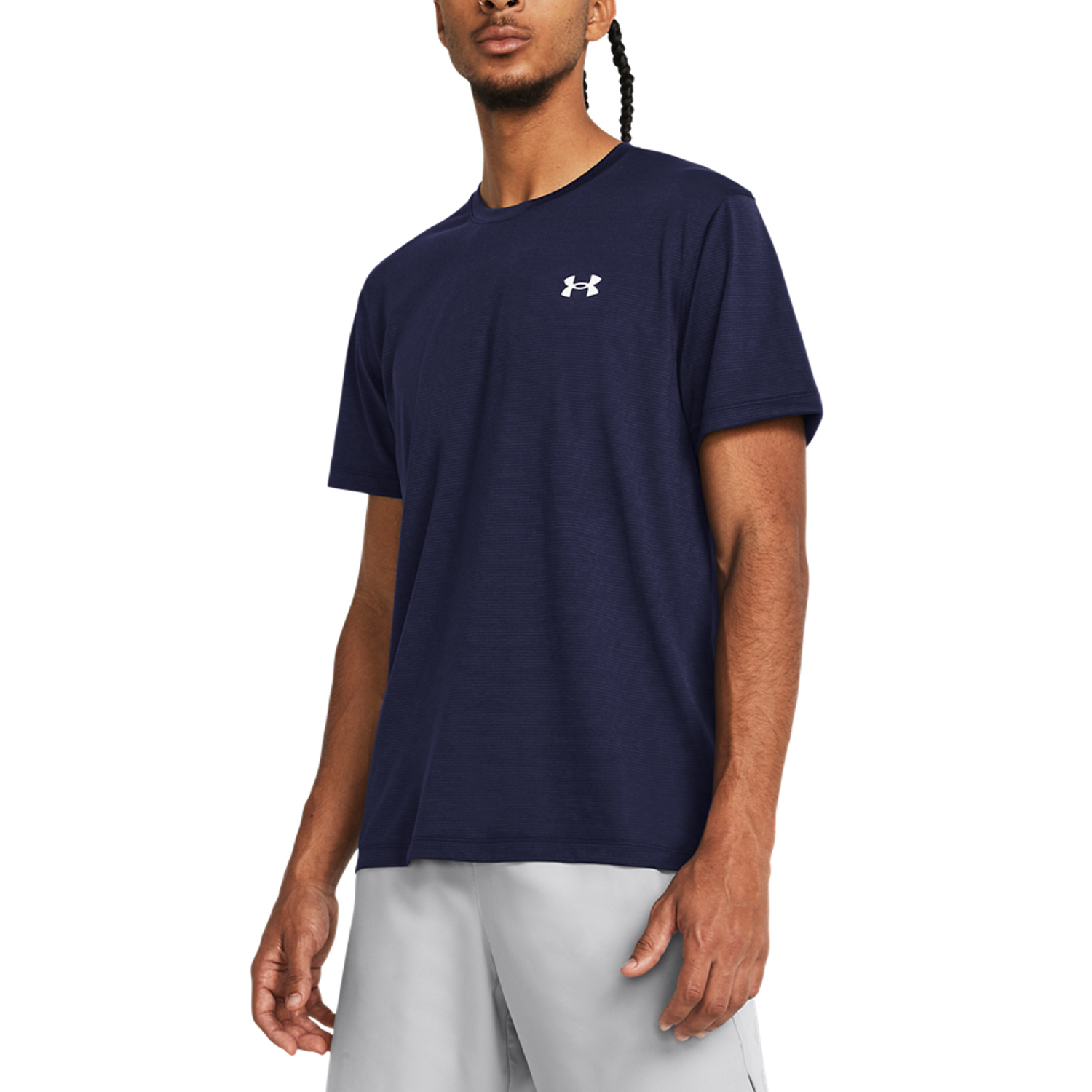 Under Armour Streaker Maglietta Midnight Navy/Reflective