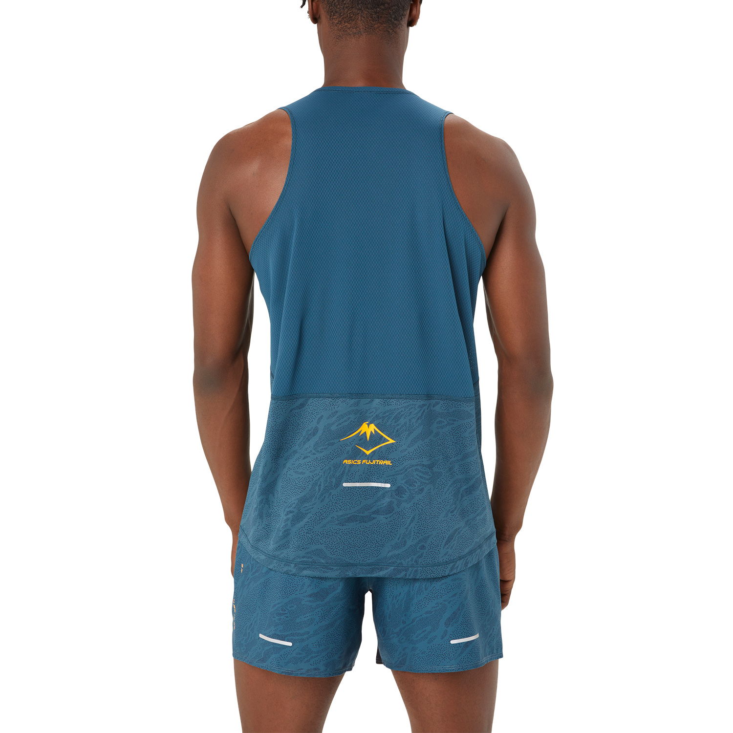 Asics Fujitrail Canotta Magnetic Blue