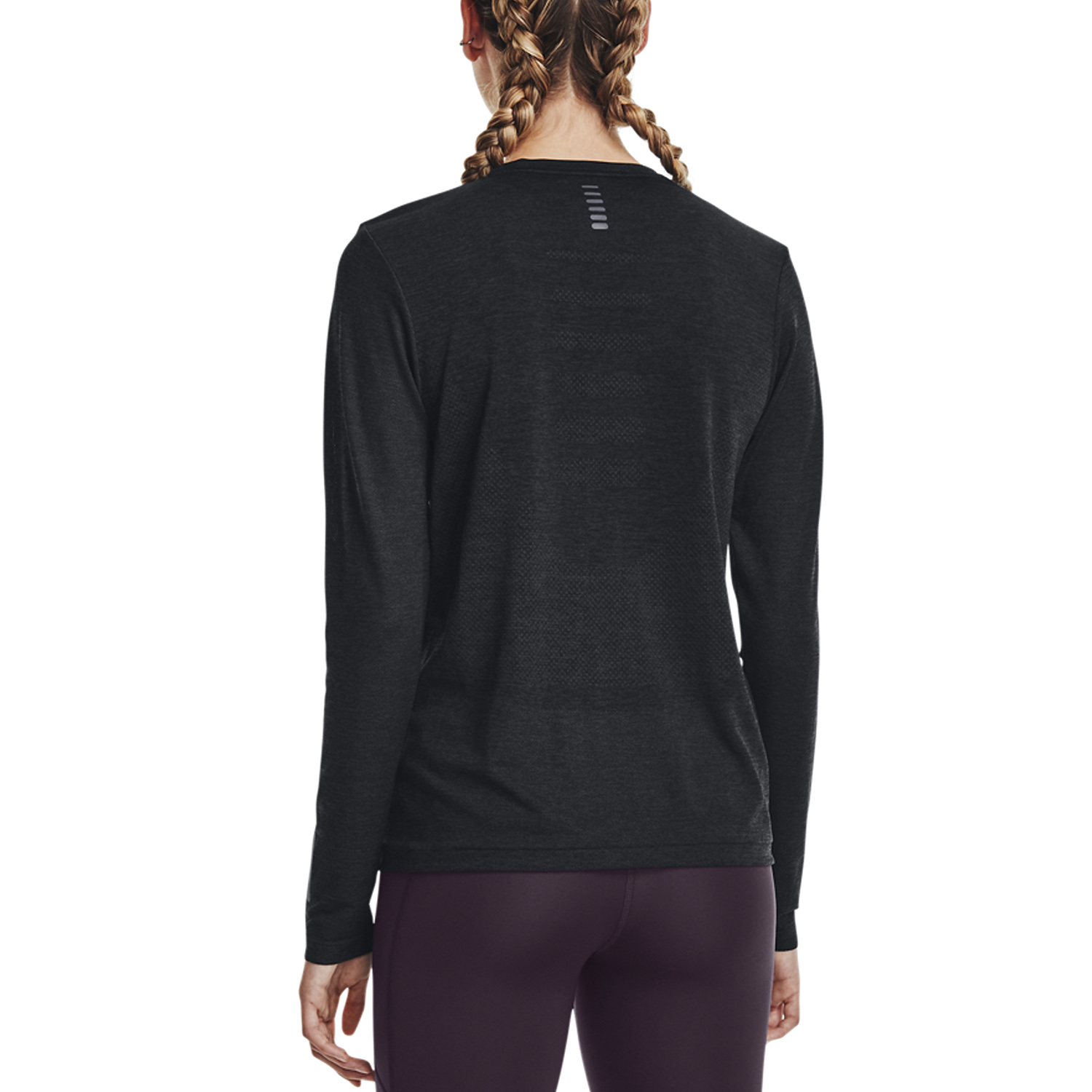 Under Armour Seamless Stride Maglia Black/Reflective