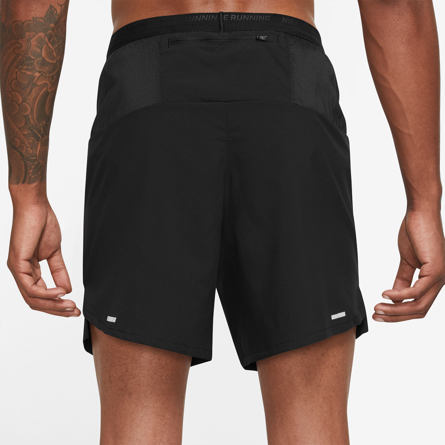 Nike Dri-FIT Stride 7in Pantaloncini Black/Reflective Silver