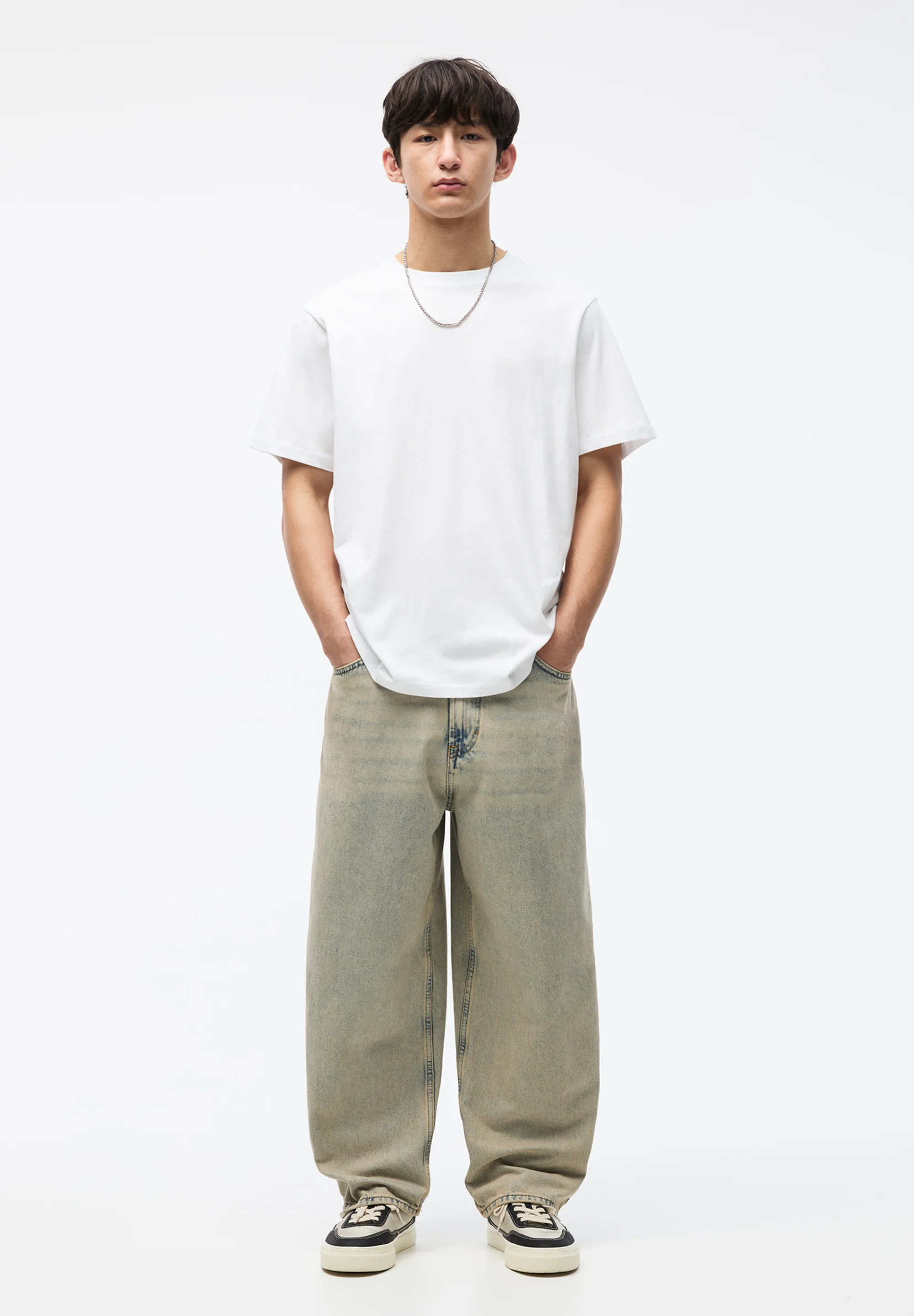 PULL&BEAR PACK OF 3 - T-shirt basic