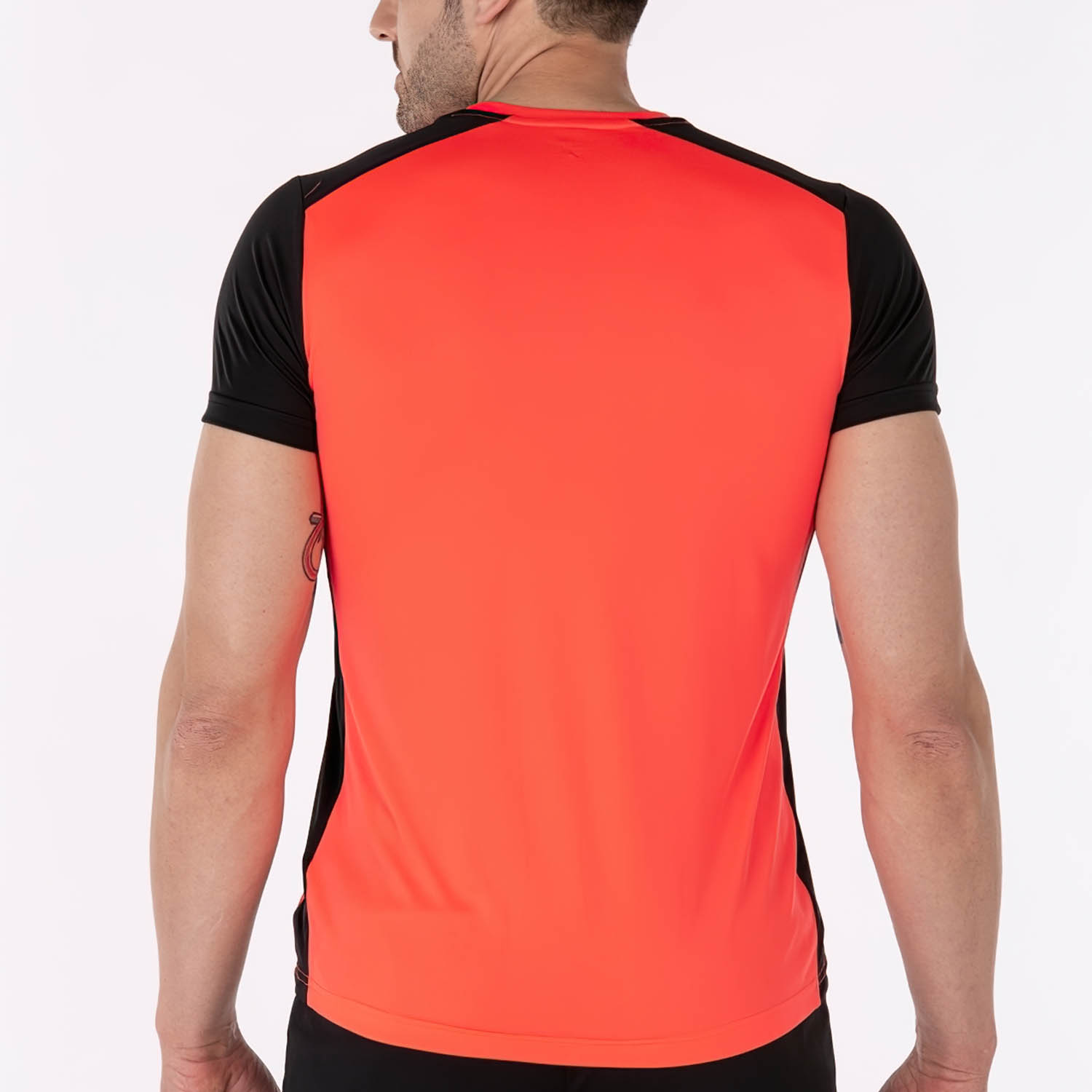 Joma Record II Maglietta Fluor Coral/Black