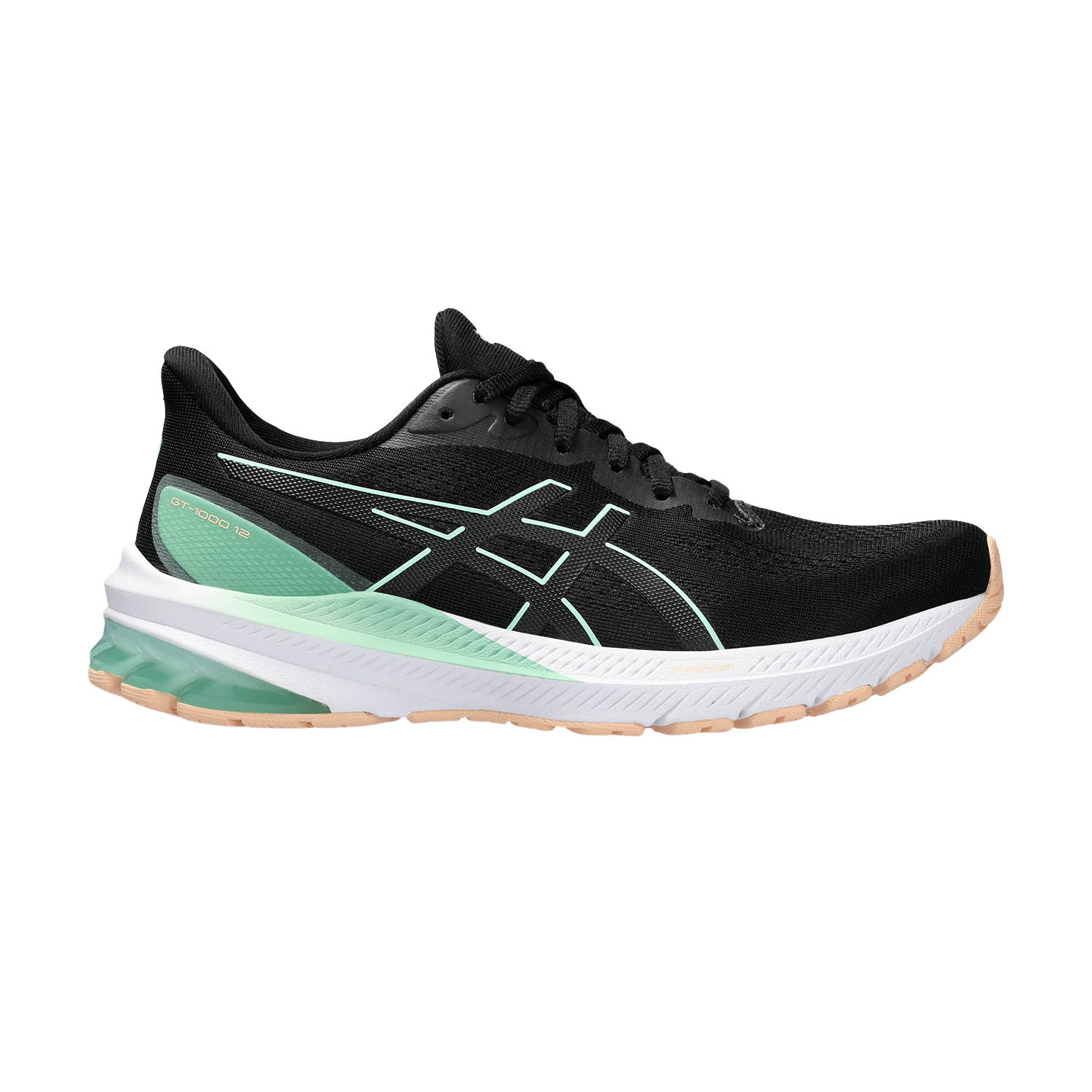 Asics GT 1000 12 Black/Mint Tint