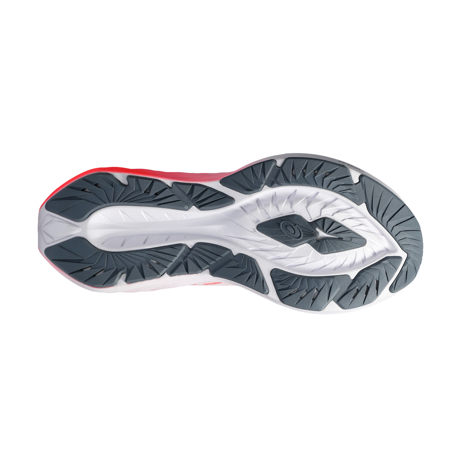 Asics Novablast 4 White/Sunrise Red