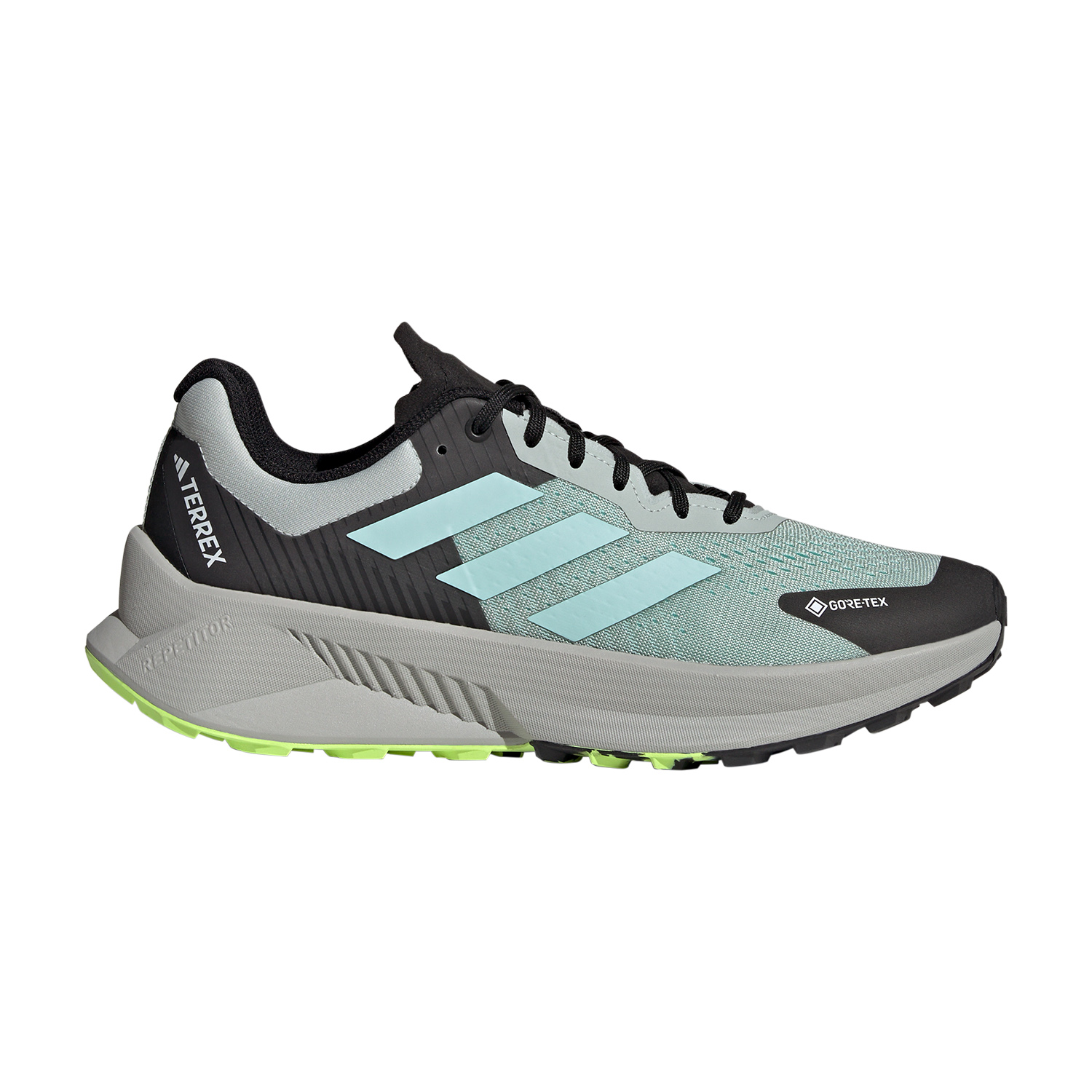 adidas Terrex Soulstride Flow GTX Wonder Silver/Semi Flash Aqua/Lucid Lemon