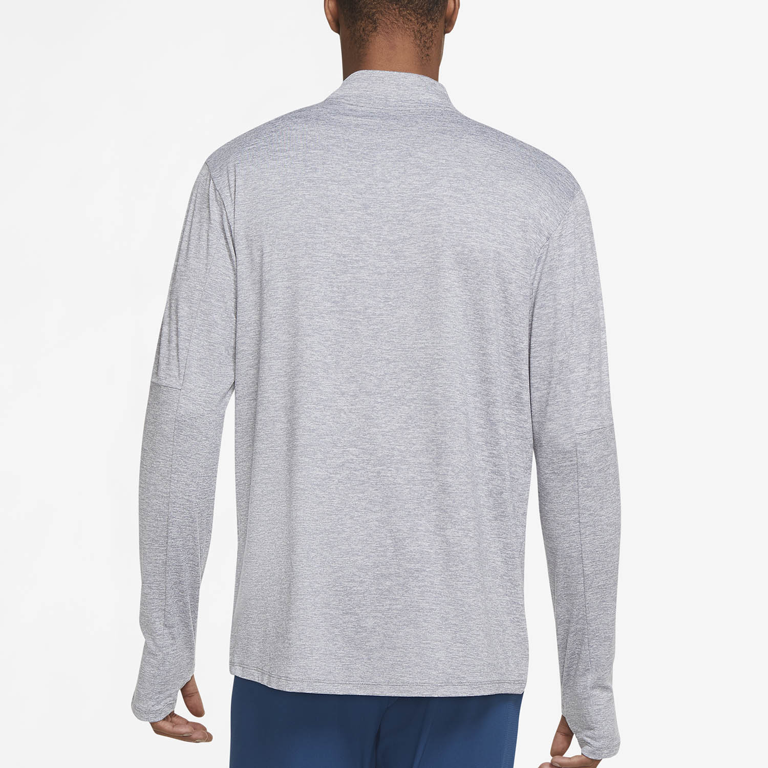 Nike Dri-FIT Element Logo Maglia Smoke Grey Fog/Reflective Silver