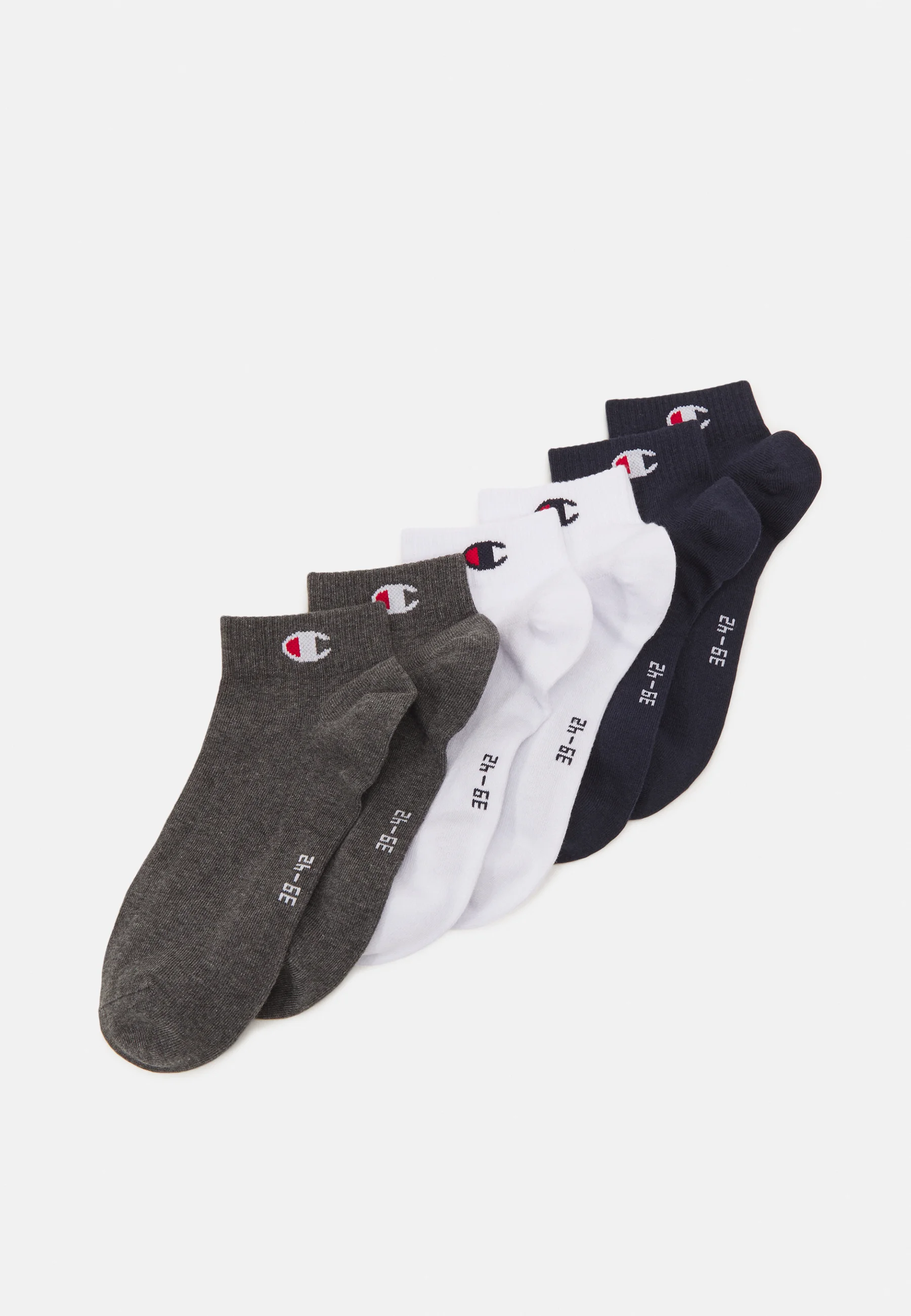 Champion QUARTER SOCKS 6 PACK UNISEX - Calze sportive