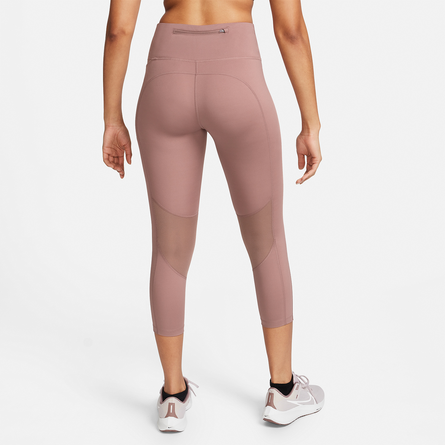 Nike Dri-FIT Fast 3/4 Tights Smokey Mauve/Reflective Silver