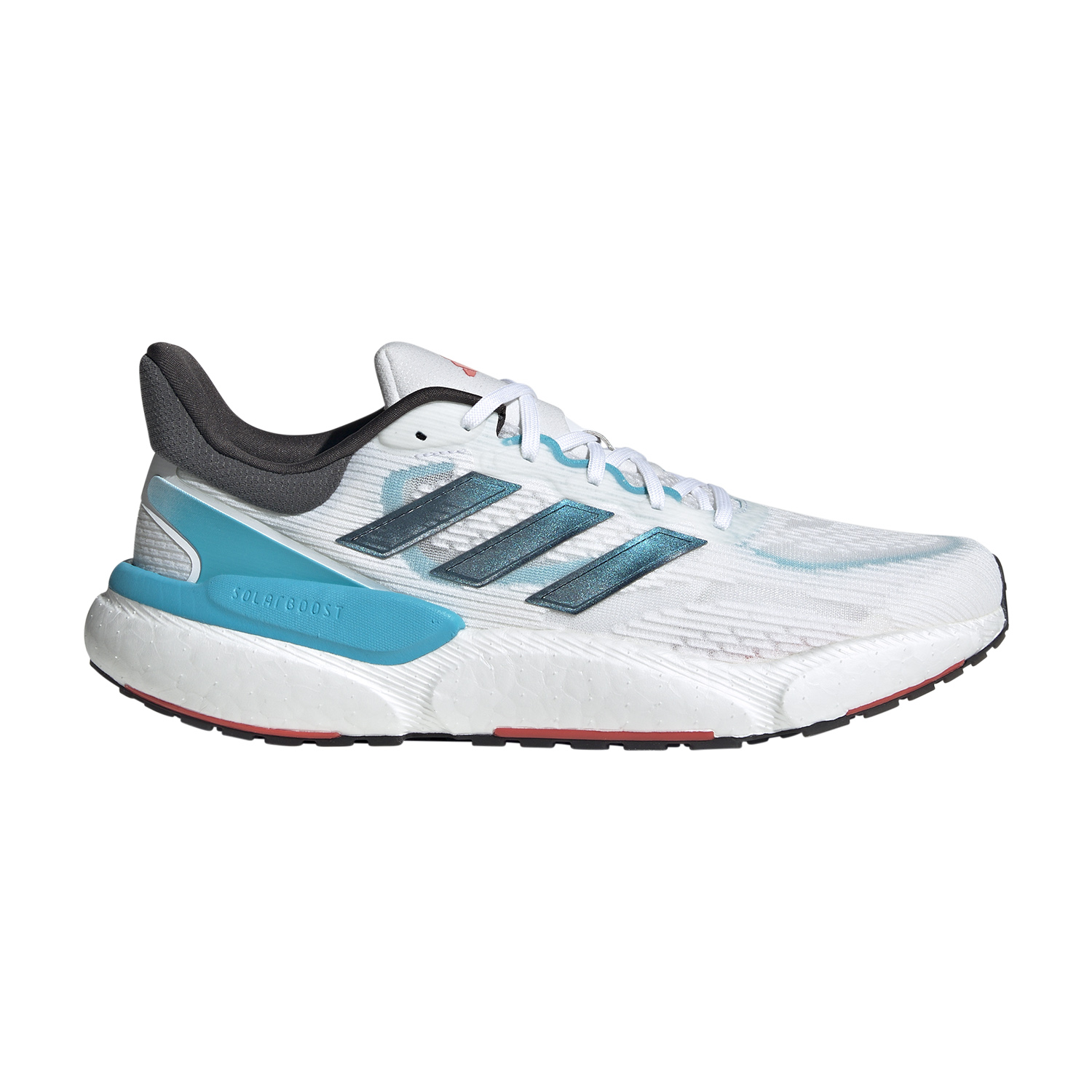adidas Solar Boost 5 Cloud White/Core Black/Lucid Cyan