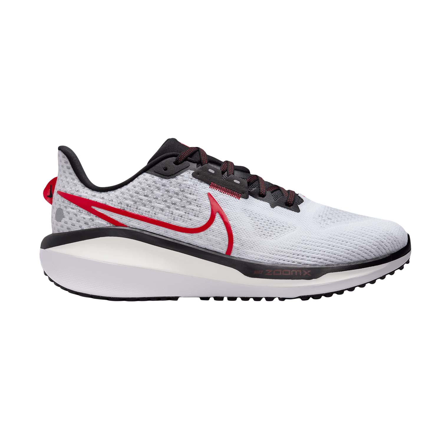 Nike Vomero 17 White/Black/Fire Red/Platinum Tint